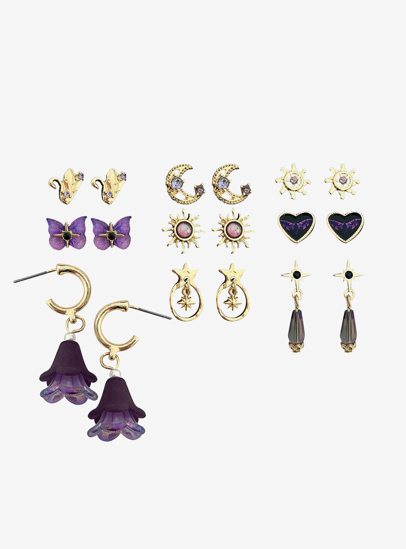 Thorn & Fable Cosmic Witch Earring Set, , hi-res