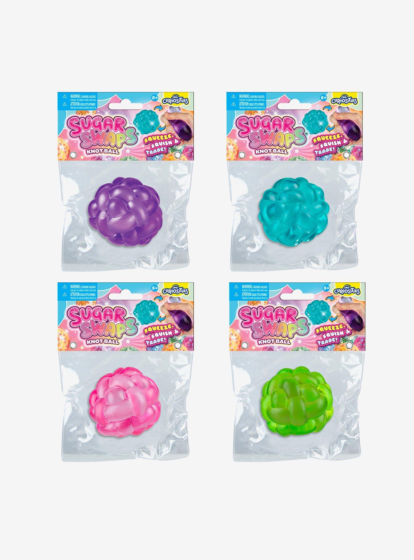 Orb Sugar Swaps Knot Ball Assorted Blind Squishy Toy, , alternate - view 2
