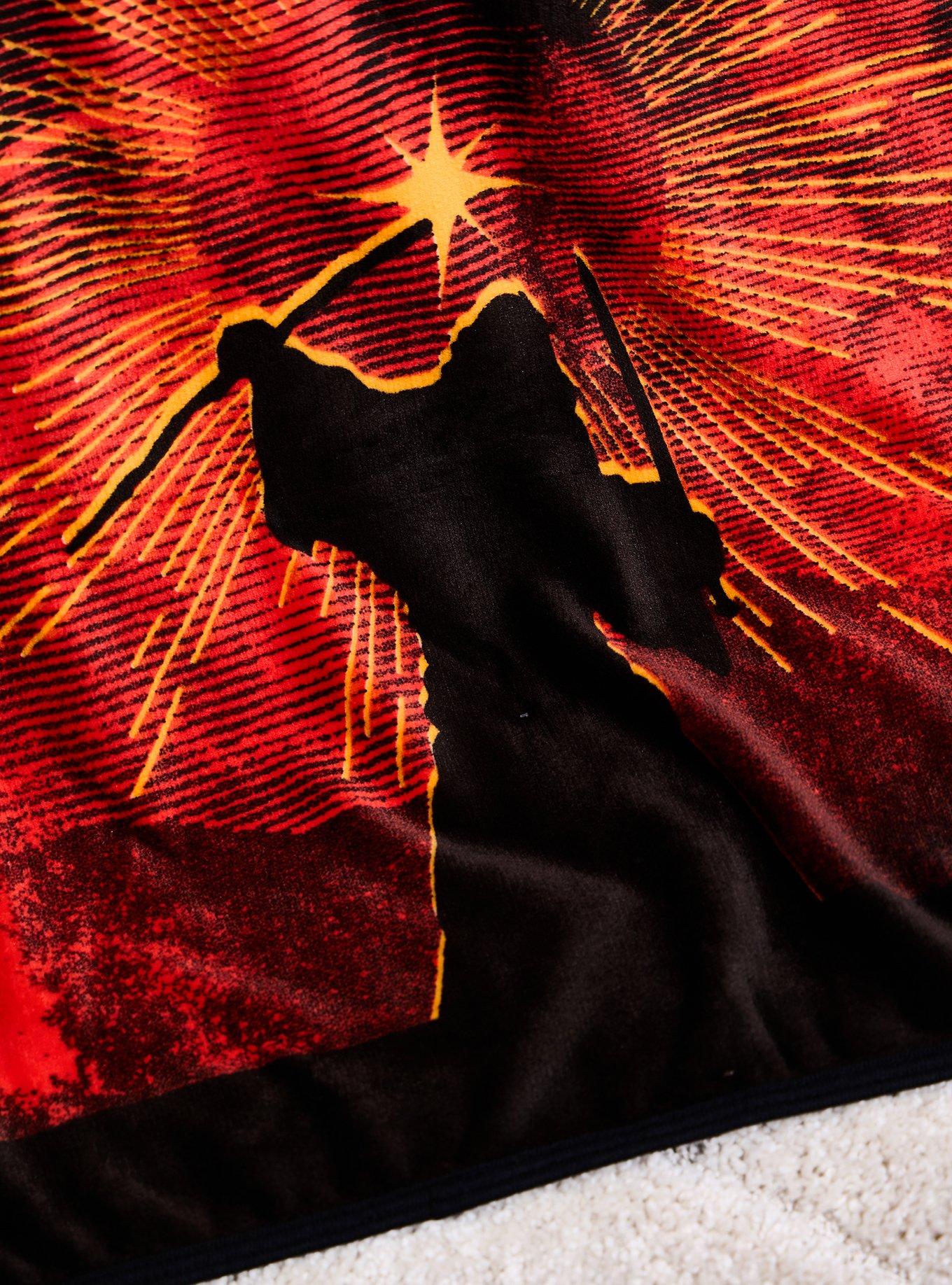 The Lord of The Rings Balrog Scene Plush Throw - BoxLunch Exclusive, , alternate - view 3