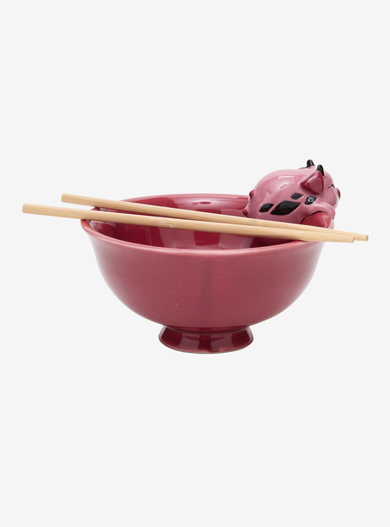 Hazbin Hotel Fat Nuggets Bowl With Chopsticks, , alternate - view 2