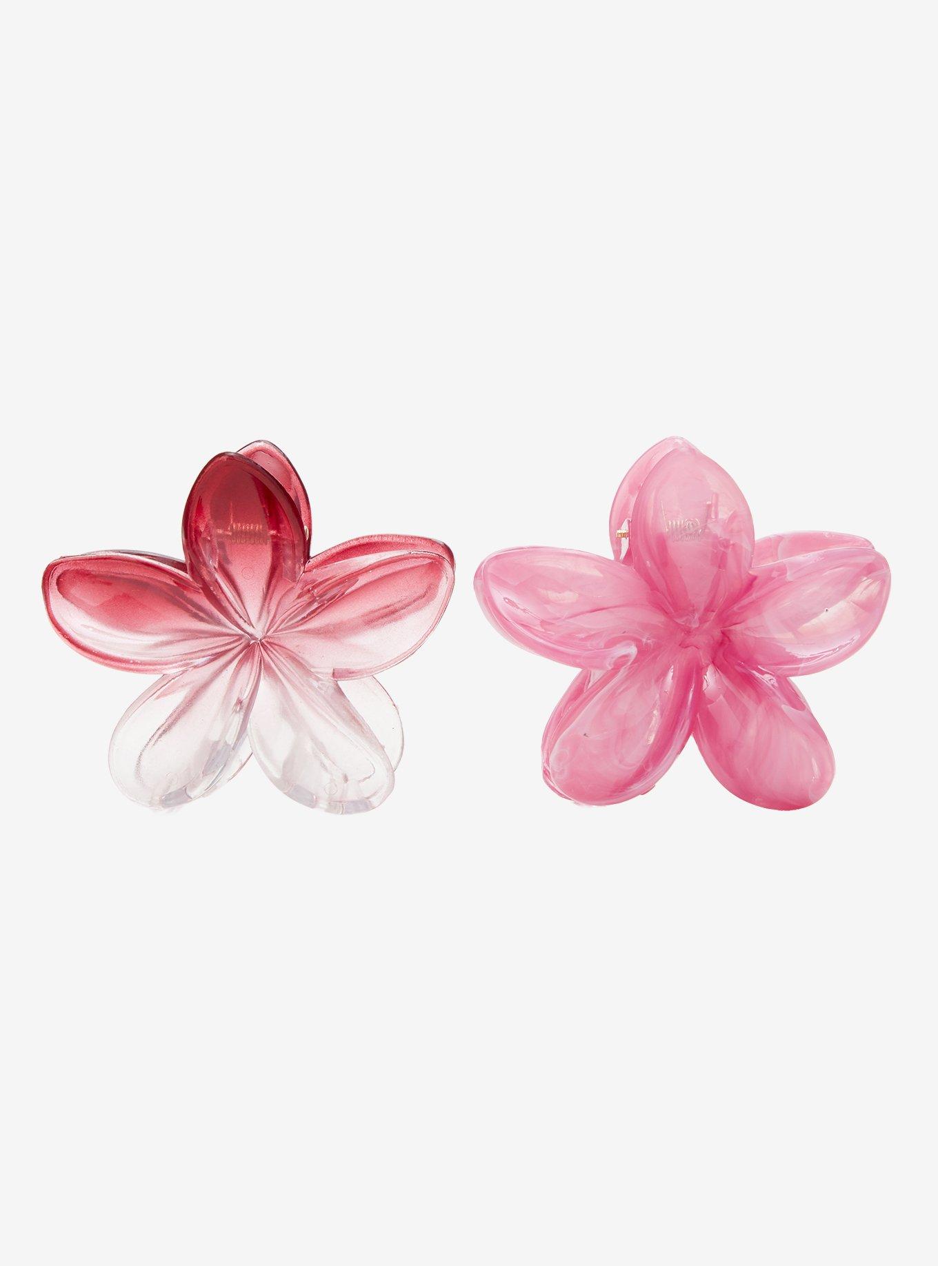 Sweet Society Hibiscus Claw Hair Clip Set, , hi-res