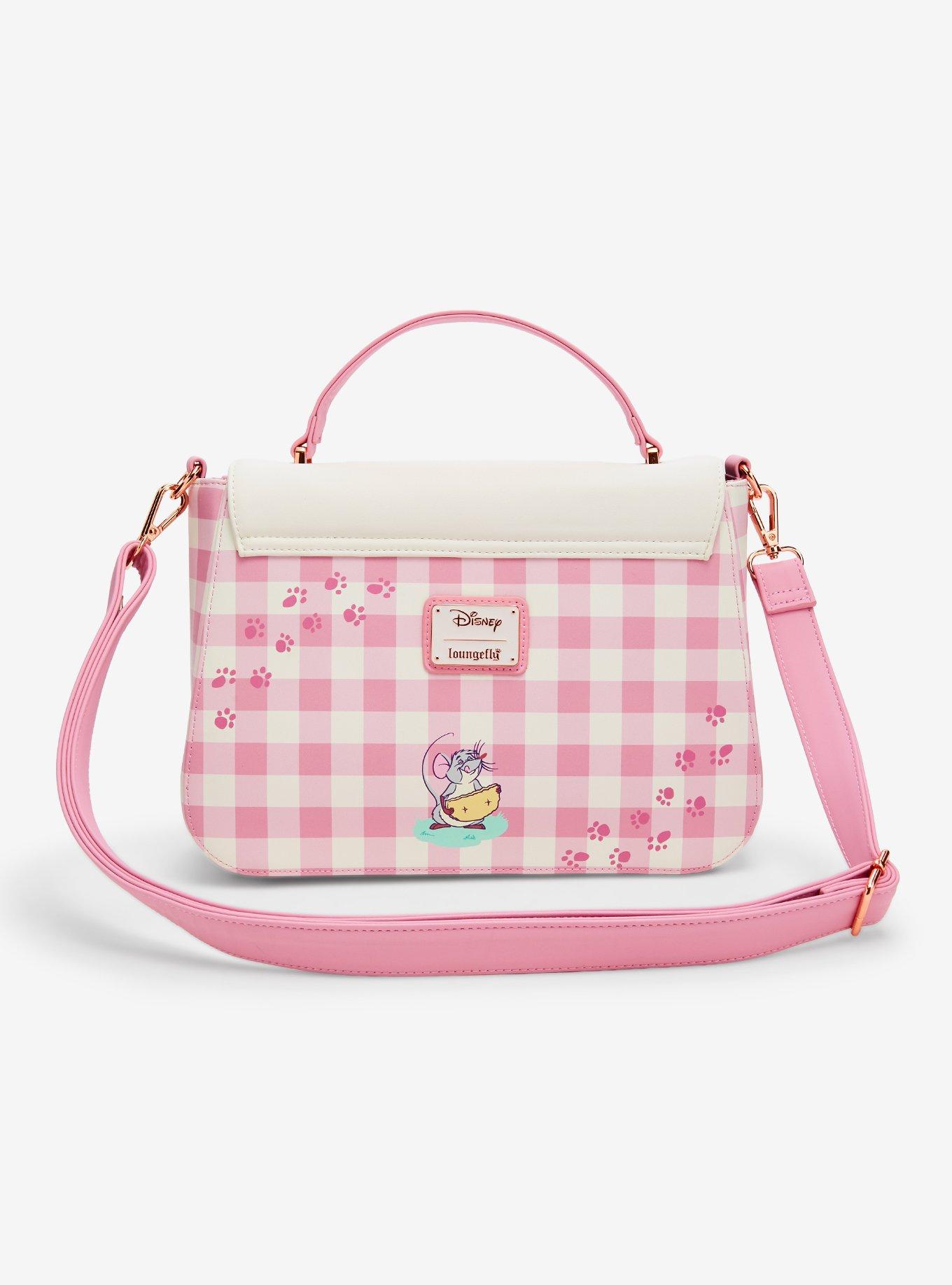 Loungefly Disney The Aristocats Floral Gingham Crossbody Bag- BoxLunch Exclusive, , alternate - view 3