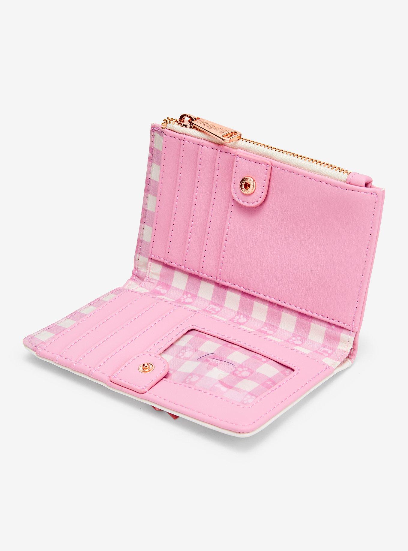 Loungefly Disney The Aristocats Floral Gingham Wallet - BoxLunch Exclusive, , alternate - view 4