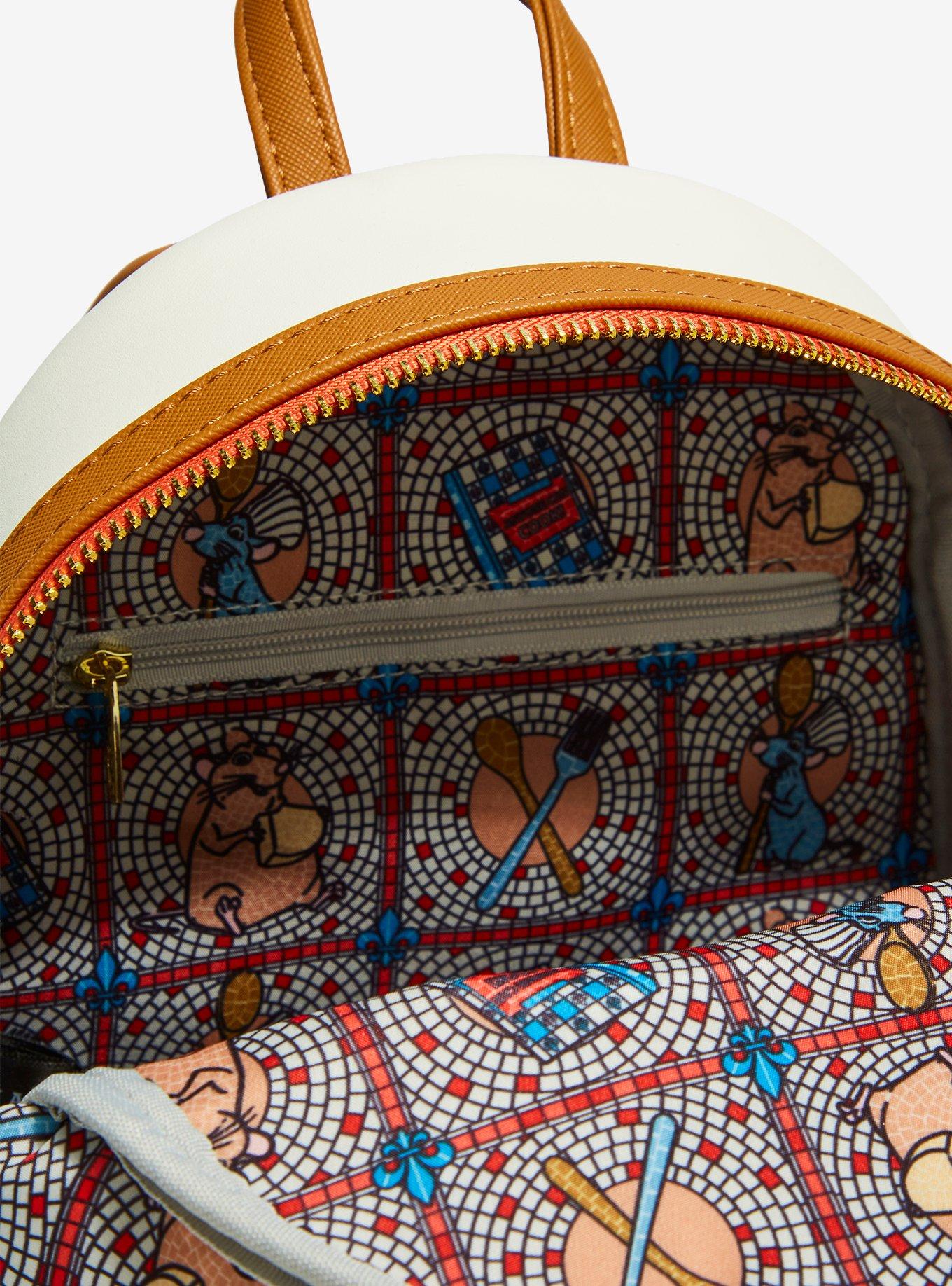 Loungefly Disney Pixar Ratatouille Remy Mosaic Mini Backpack - BoxLunch Exclusive, , alternate - view 4