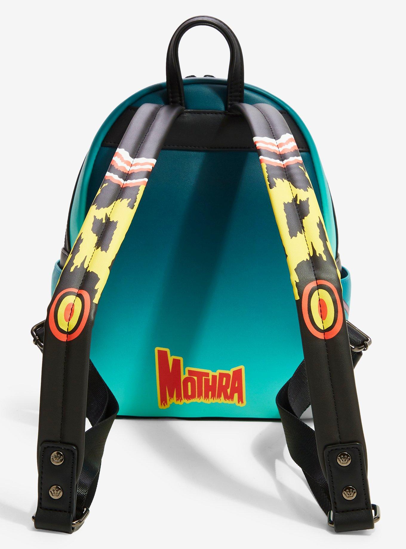 Loungefly Godzilla Mothra Floral Mini Backpack - BoxLunch Exclusive, , alternate - view 3