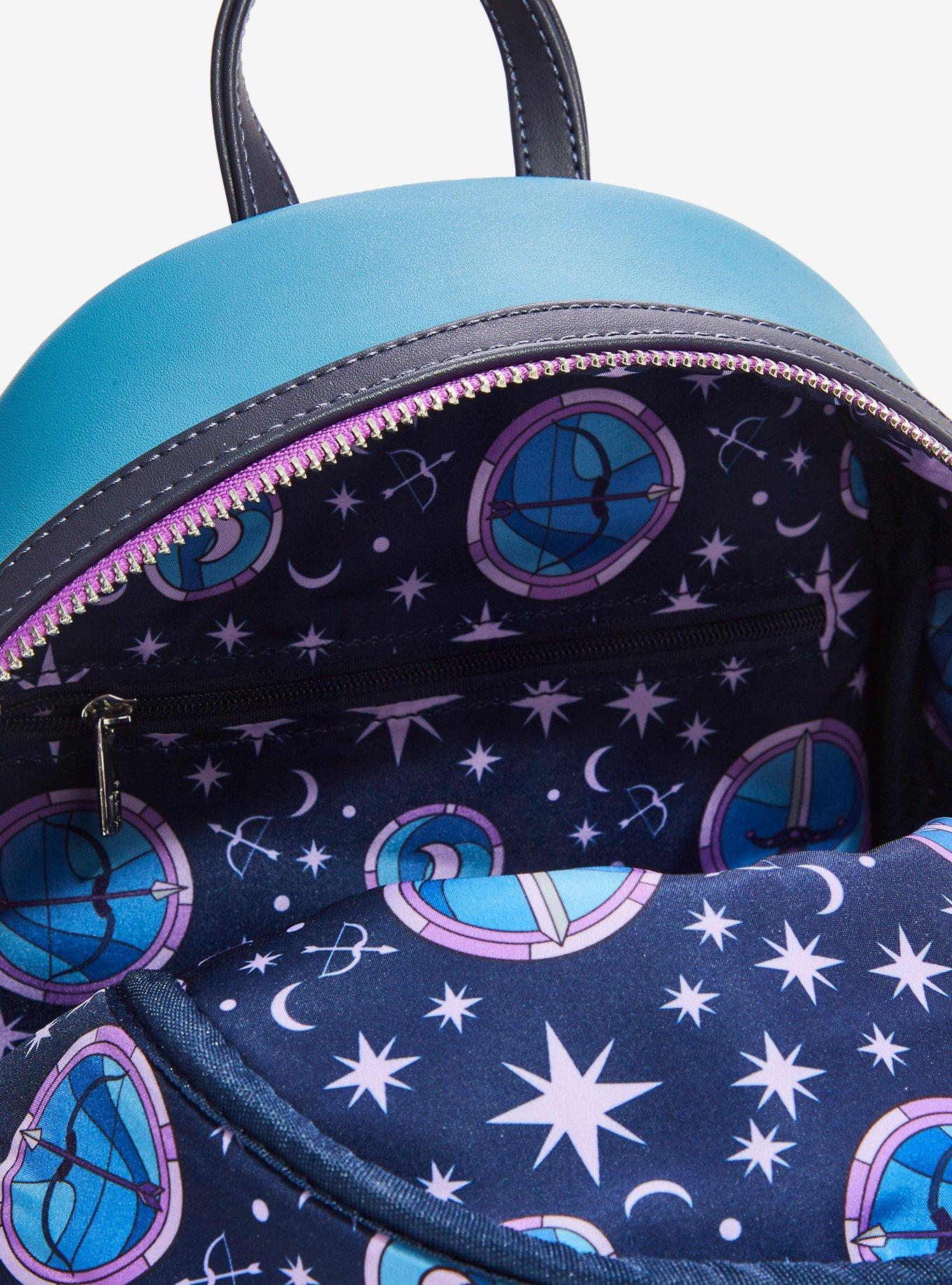 Loungefly A Court of Thorns and Roses Velaris Stained Glass Mini Backpack - BoxLunch Exclusive, , alternate - view 4