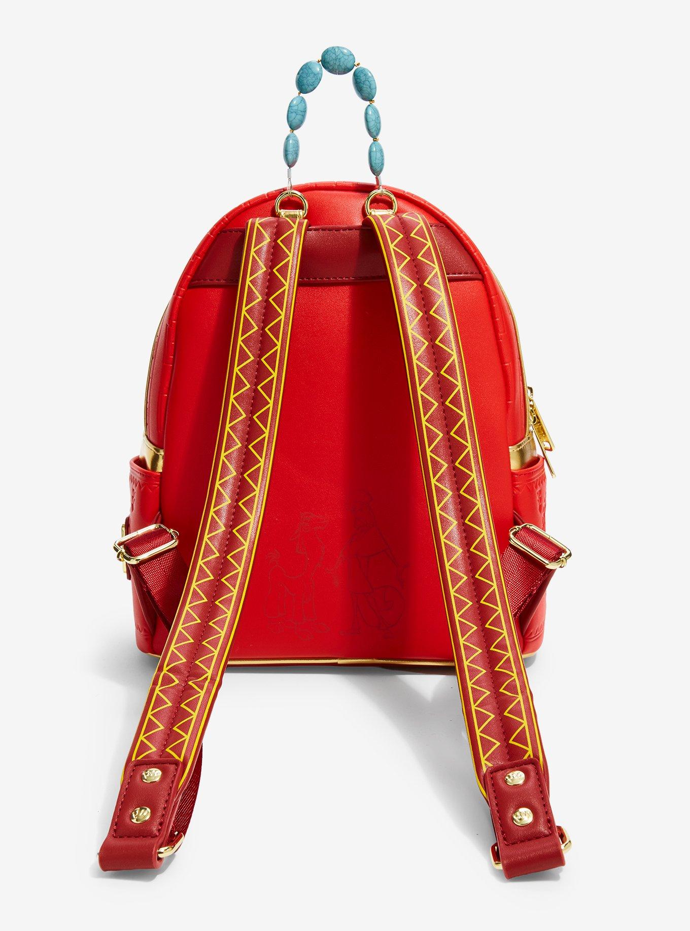 Loungefly Disney The Emperor's New Groove Kuzco Pin Display Mini Backpack with Enamel Pin - BoxLunch Exclusive, , alternate - view 3