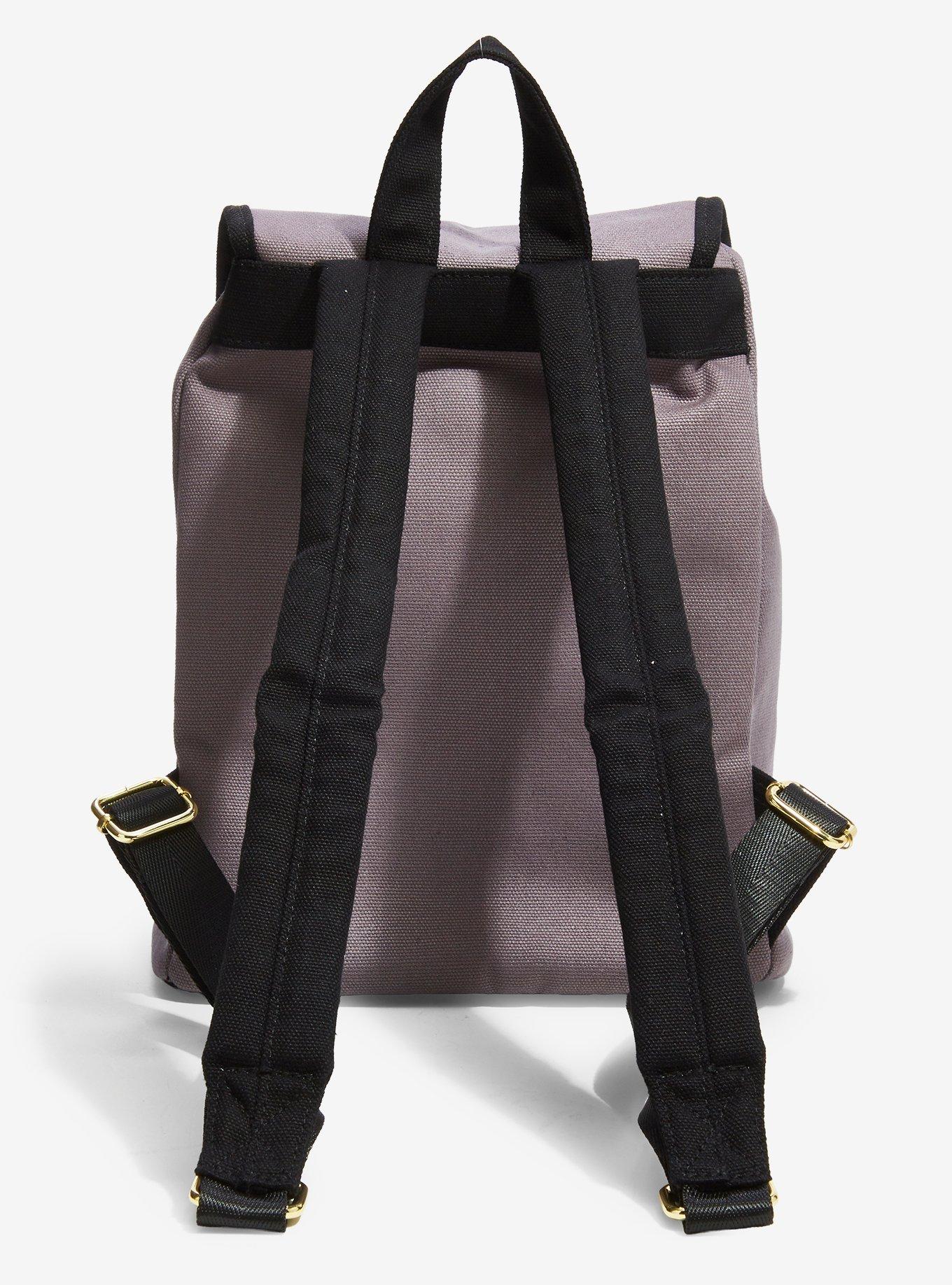 Loungefly Harry Potter Hogwarts Patches Canvas Mini Backpack - BoxLunch Exclusive, , alternate - view 3