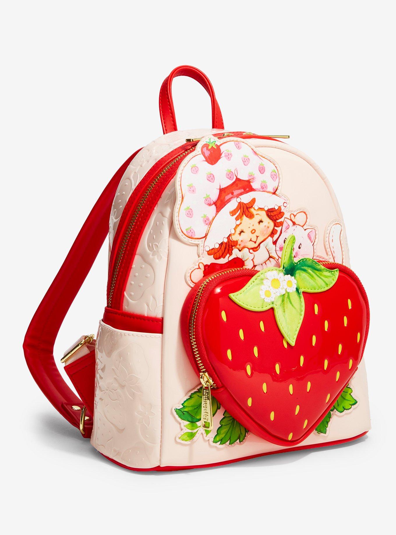 Loungefly Strawberry Shortcake Strawberry Scented Mini Backpack - BoxLunch Exclusive, , alternate - view 2