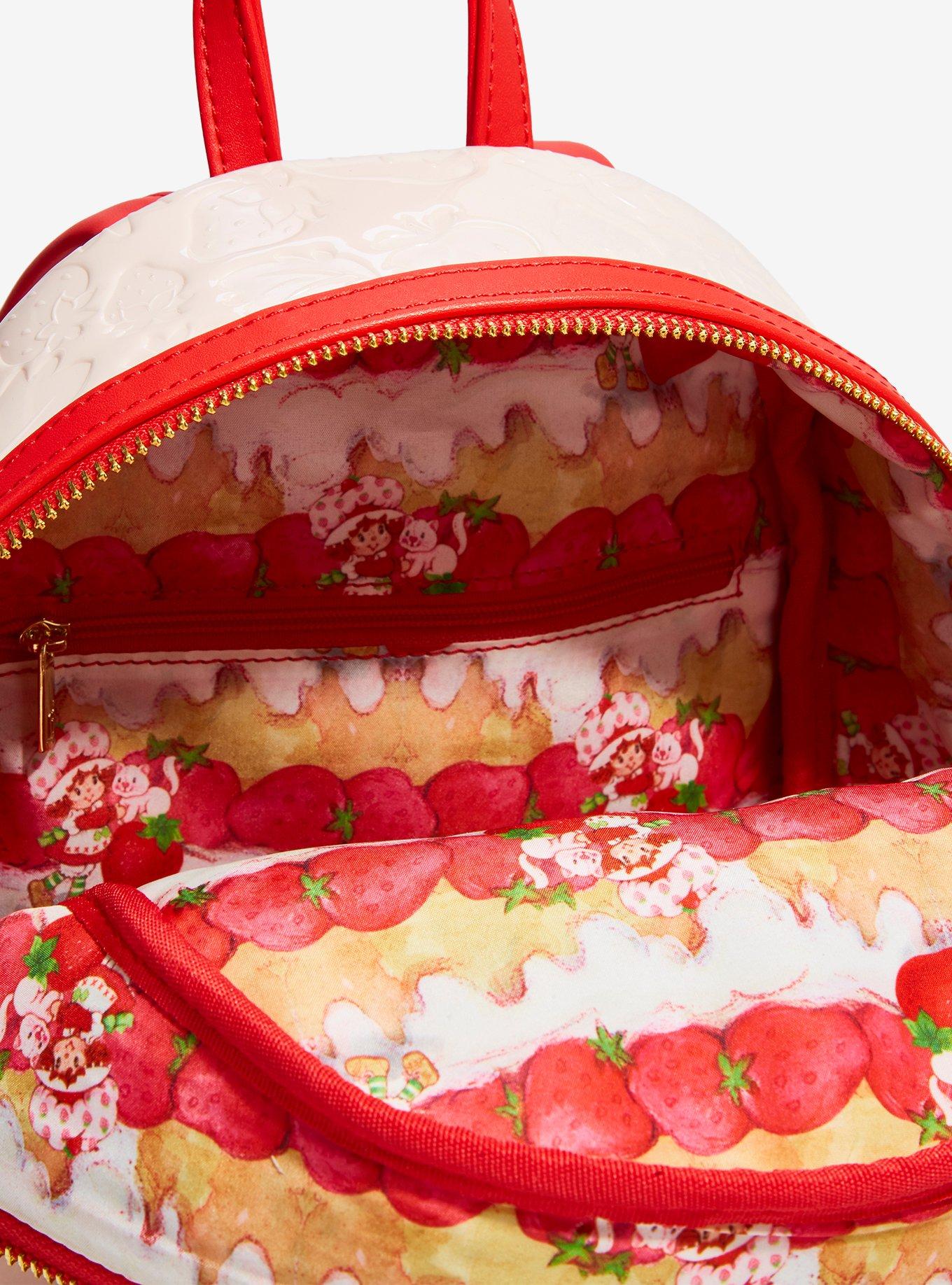 Loungefly Strawberry Shortcake Strawberry Scented Mini Backpack - BoxLunch Exclusive, , alternate - view 4