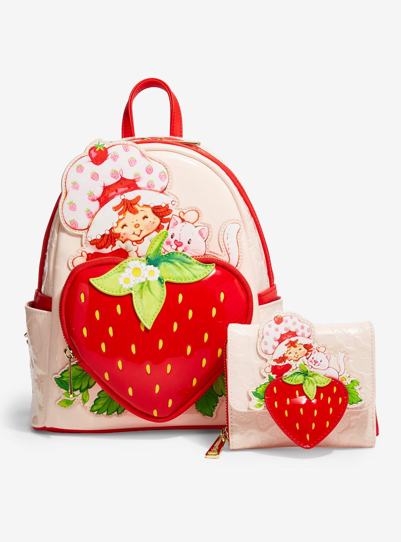 Loungefly Strawberry Shortcake Strawberry Scented Mini Backpack - BoxLunch Exclusive, , alternate - view 5