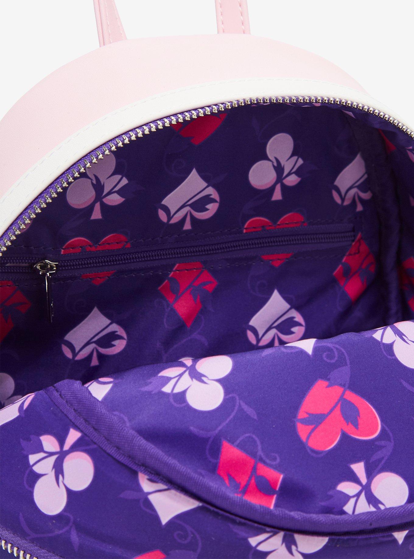 Loungefly DC Comics Harley Quinn & Poison Ivy Mini Backpack - BoxLunch Exclusive, , alternate - view 4