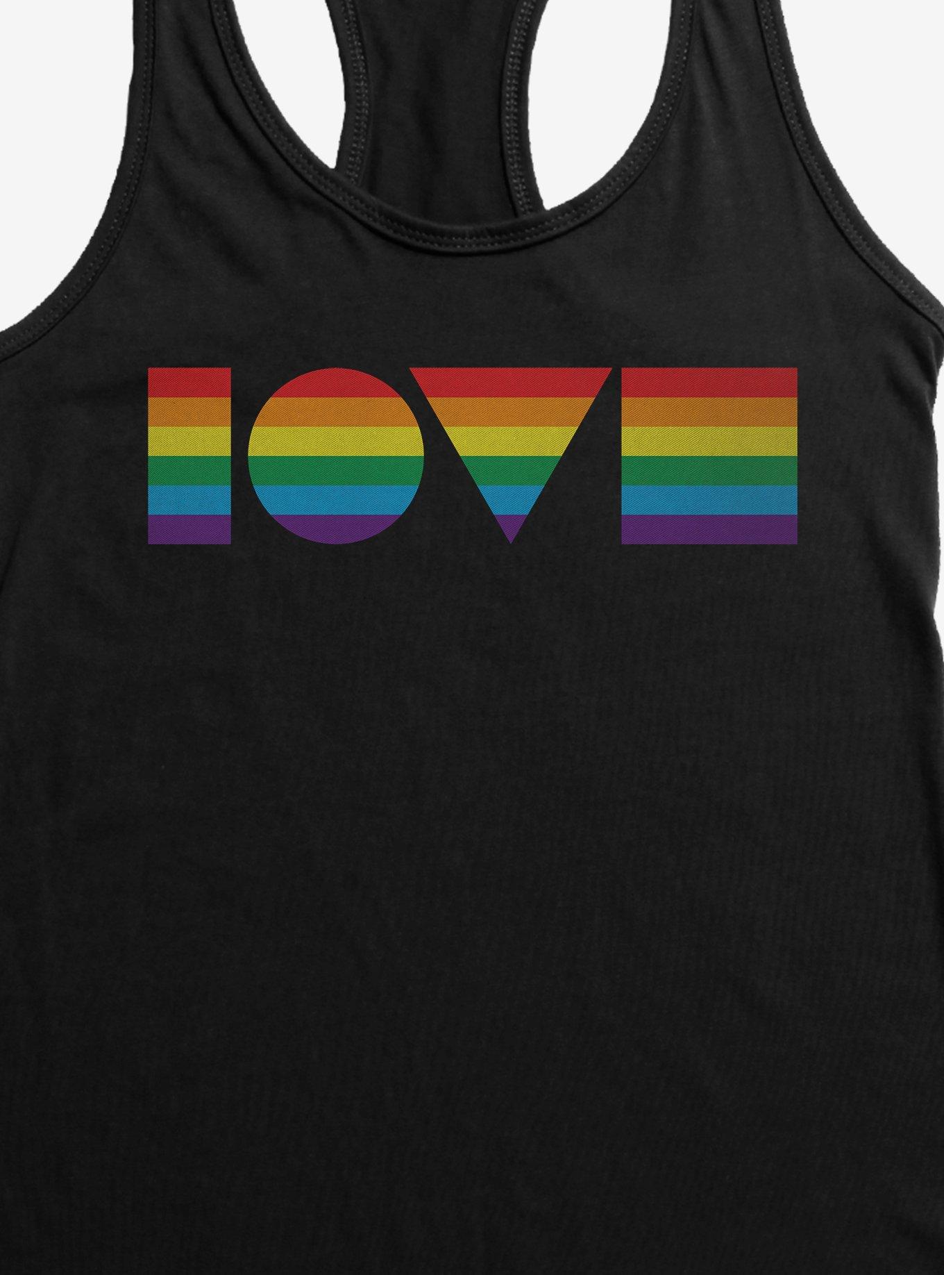 Geometric Love Pride Girls Tank, , hi-res