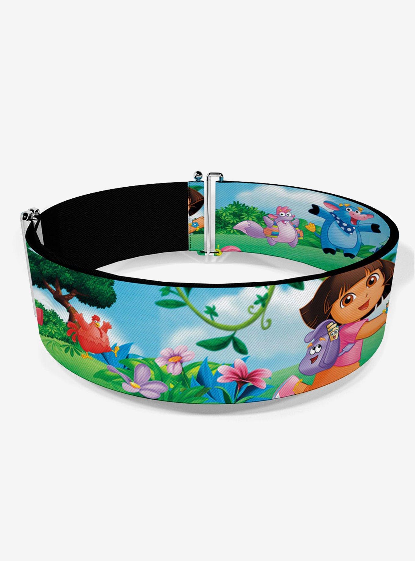 Dora The Explorer Running Animal Friends Outdoors Cinch Belt, , hi-res