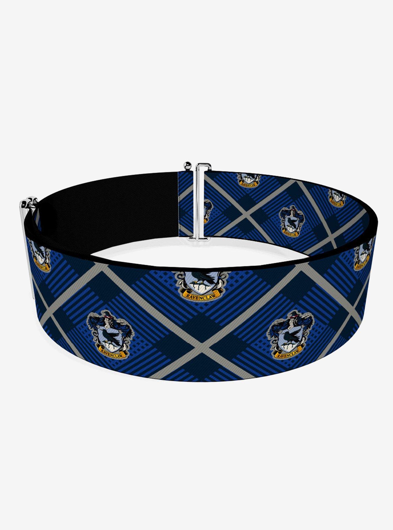 Harry Potter Ravenclaw Crest Plaid Cinch Belt, , hi-res