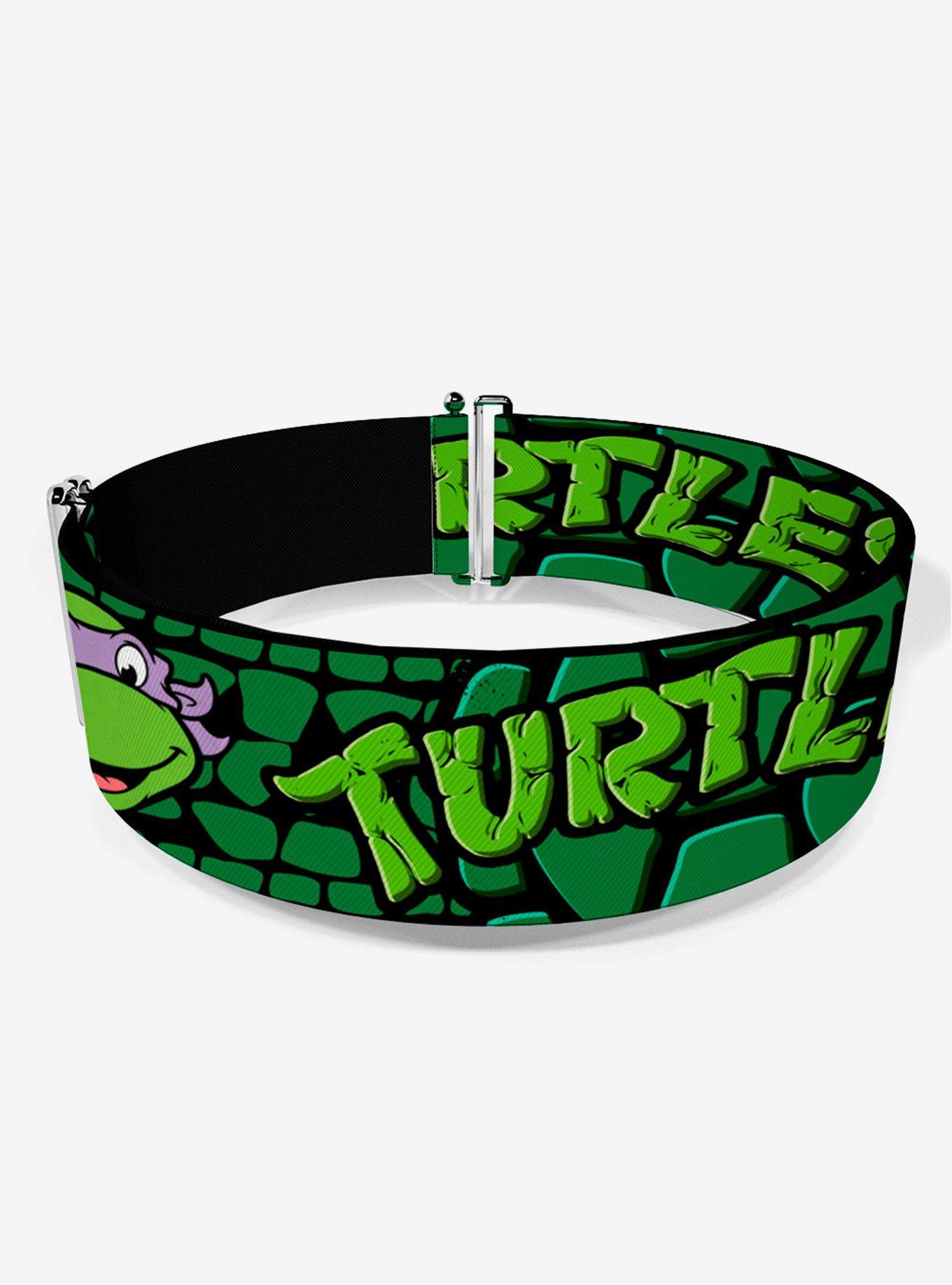 Teenage Mutant Ninja Turtles Group Faces Turtle Shell Cinch Belt, , hi-res