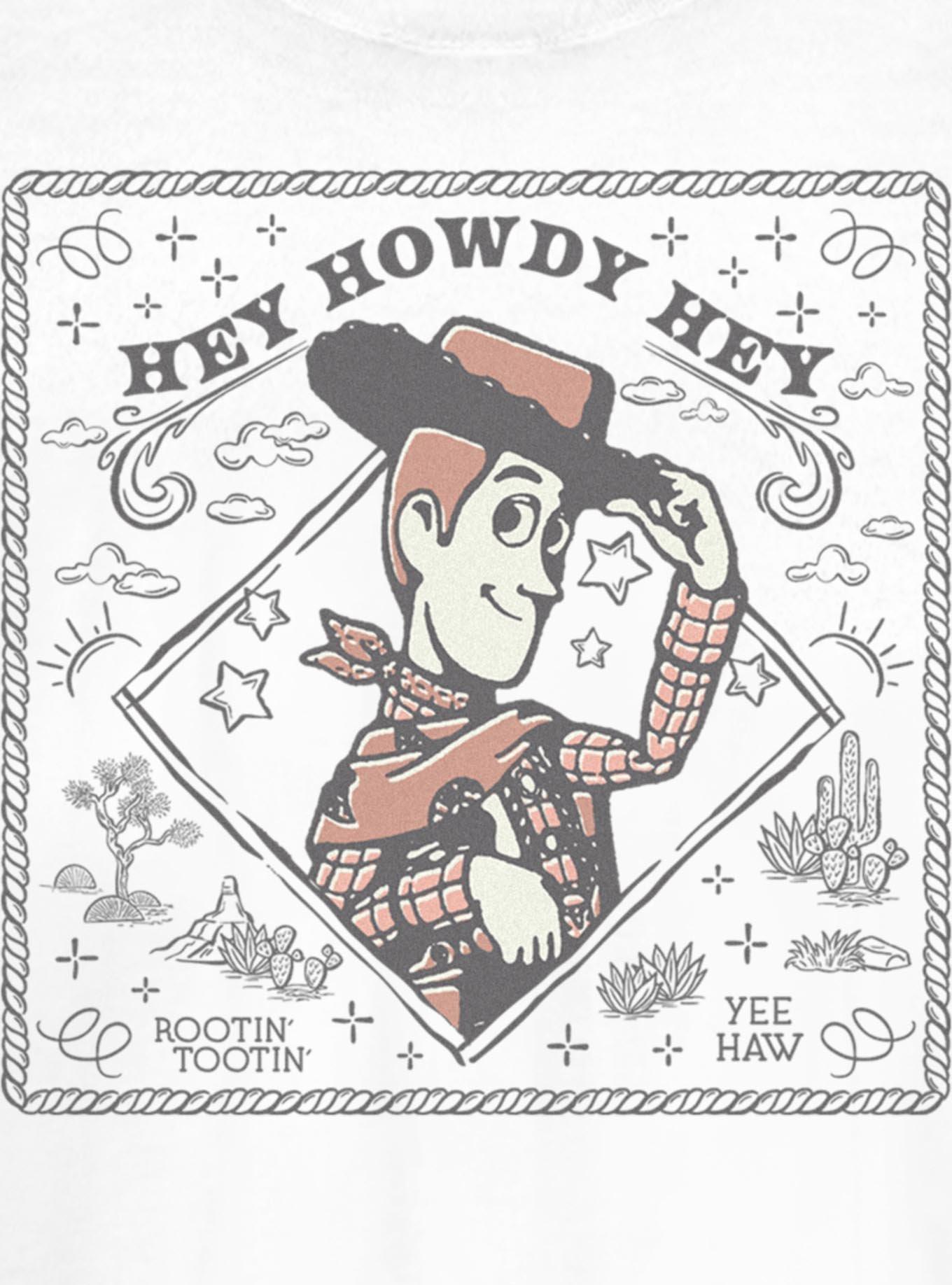 Disney Pixar Toy Story 5 Woody Hey Howdy Girls T-Shirt, , hi-res