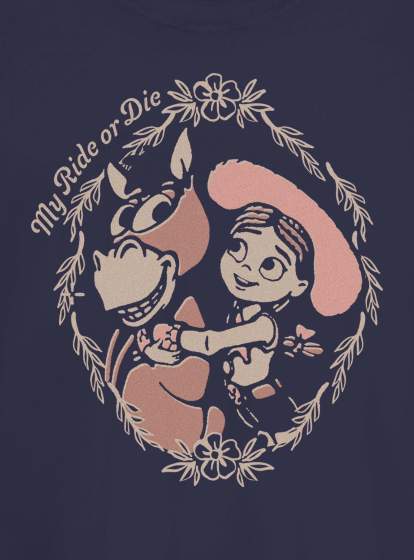 Disney Pixar Toy Story 5 Jessie Ride Or Die Horse Girls T-Shirt, , hi-res