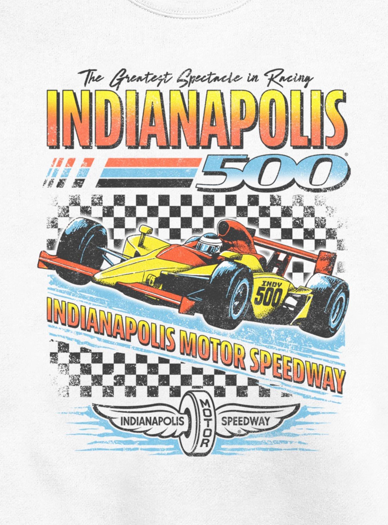 Indianapolis 500 Race Checker Sweatshirt, , hi-res