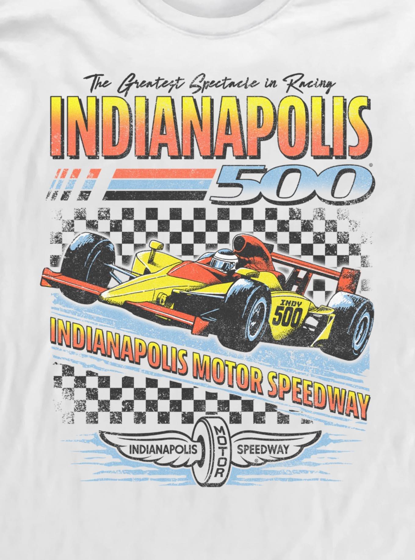 Indianapolis 500 Race Checker Long-Sleeve T-Shirt, , hi-res