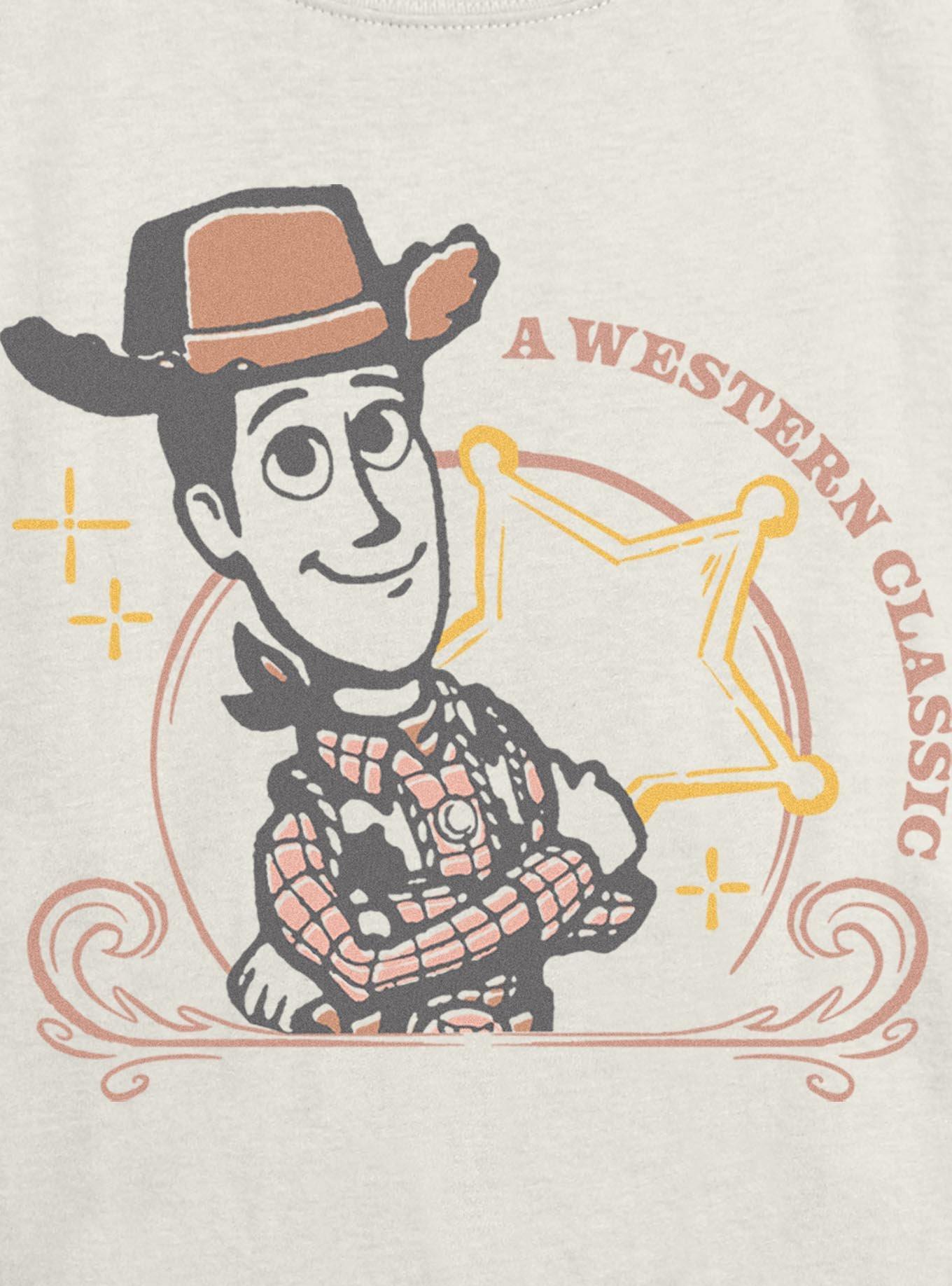 Disney Pixar Toy Story 5 Woody Western Cowboy Girls Skimmer T-Shirt, , hi-res