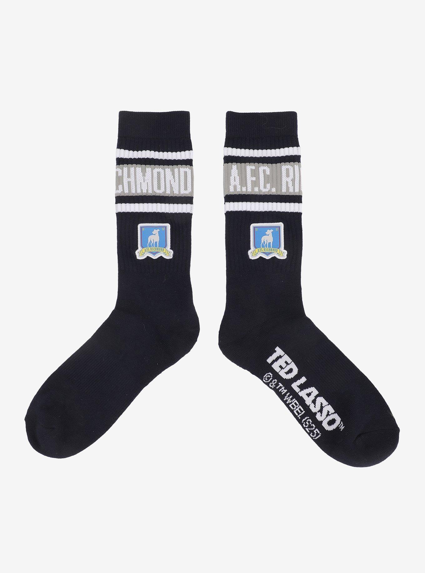 Ted Lasso A.F.C. Richmond Logo Crew Socks, , hi-res