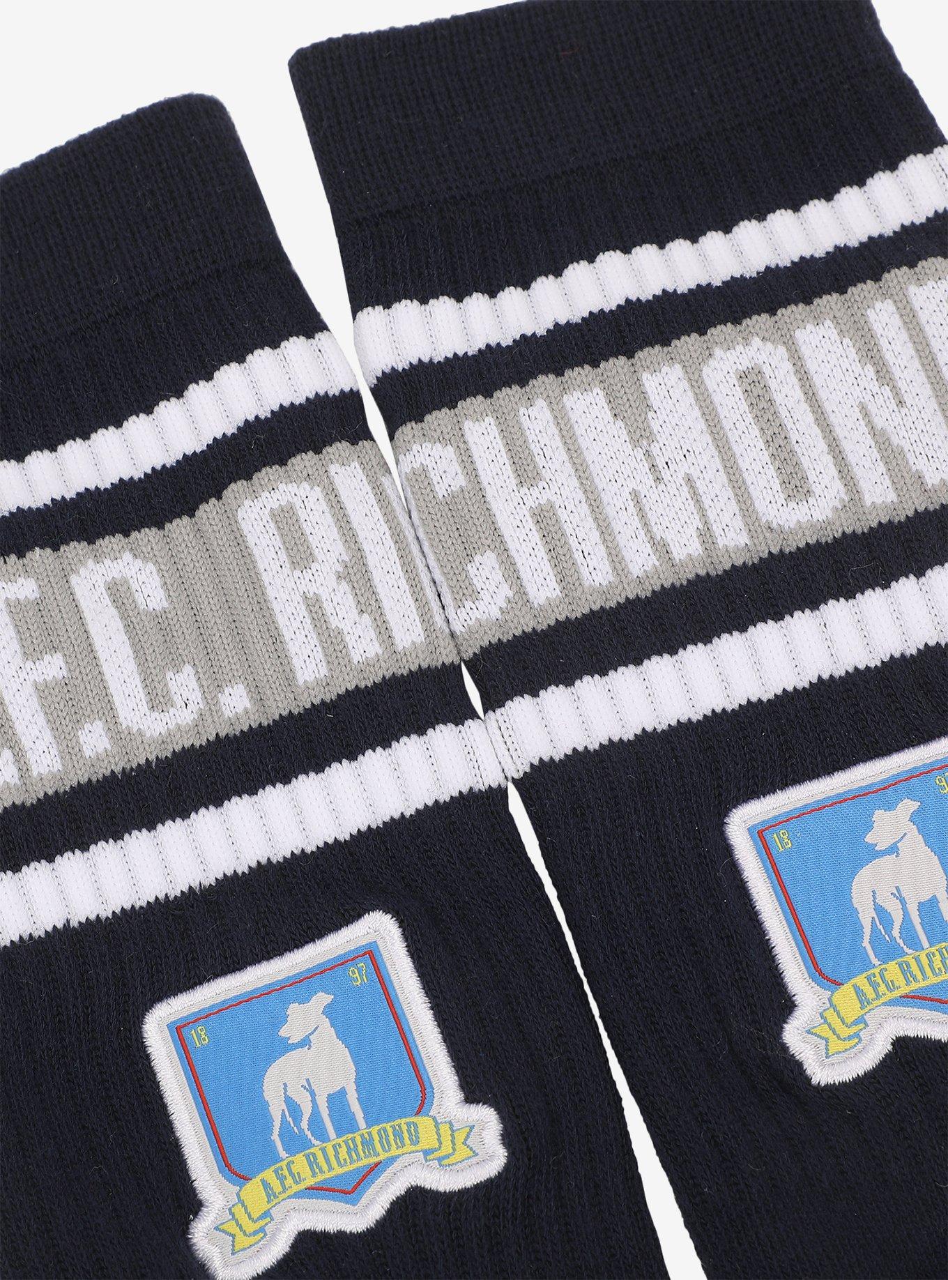 Ted Lasso A.F.C. Richmond Logo Crew Socks, , alternate - view 3