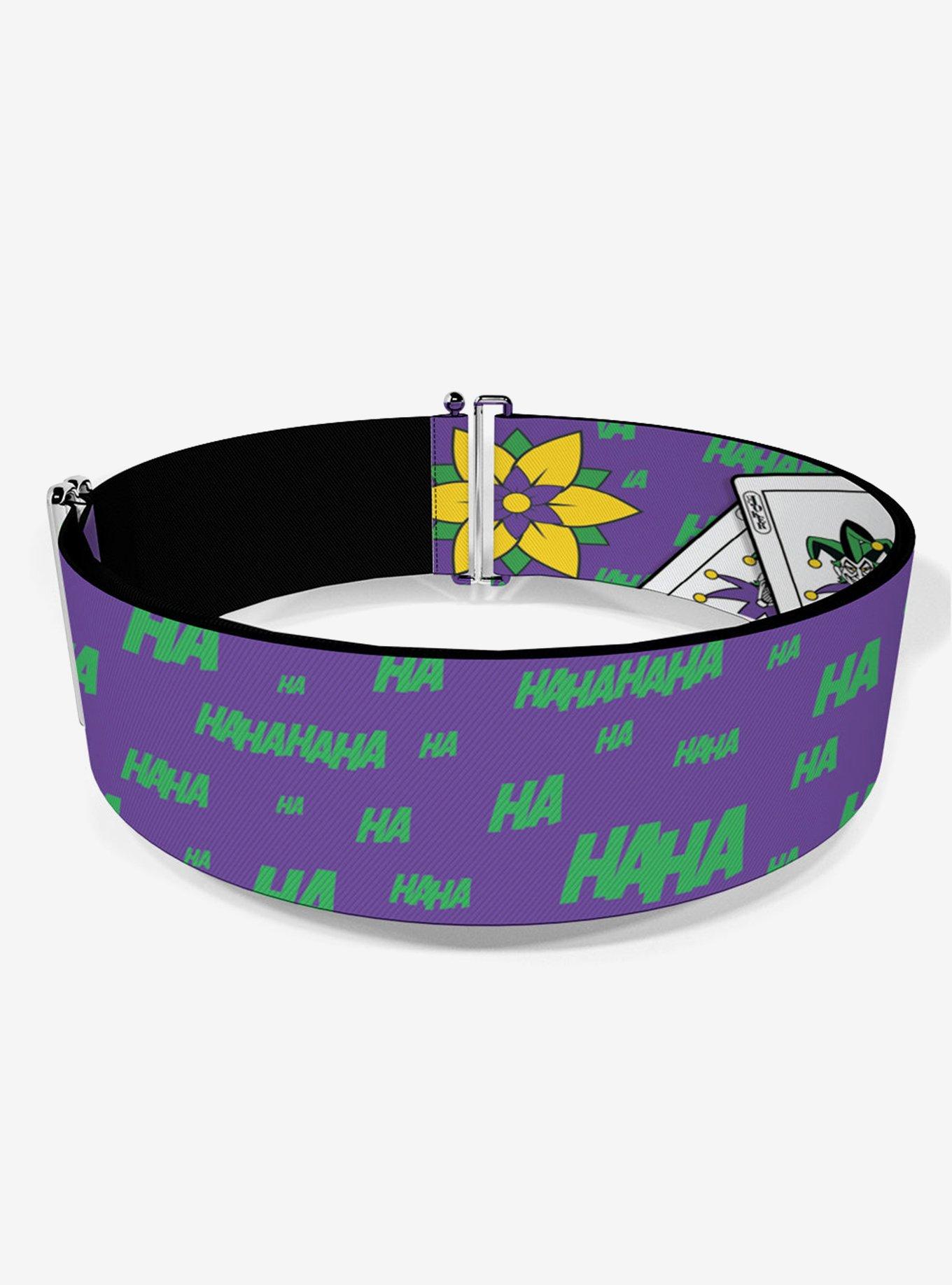DC Comics Joker Cards Flower Hahaha Cinch Belt, , hi-res