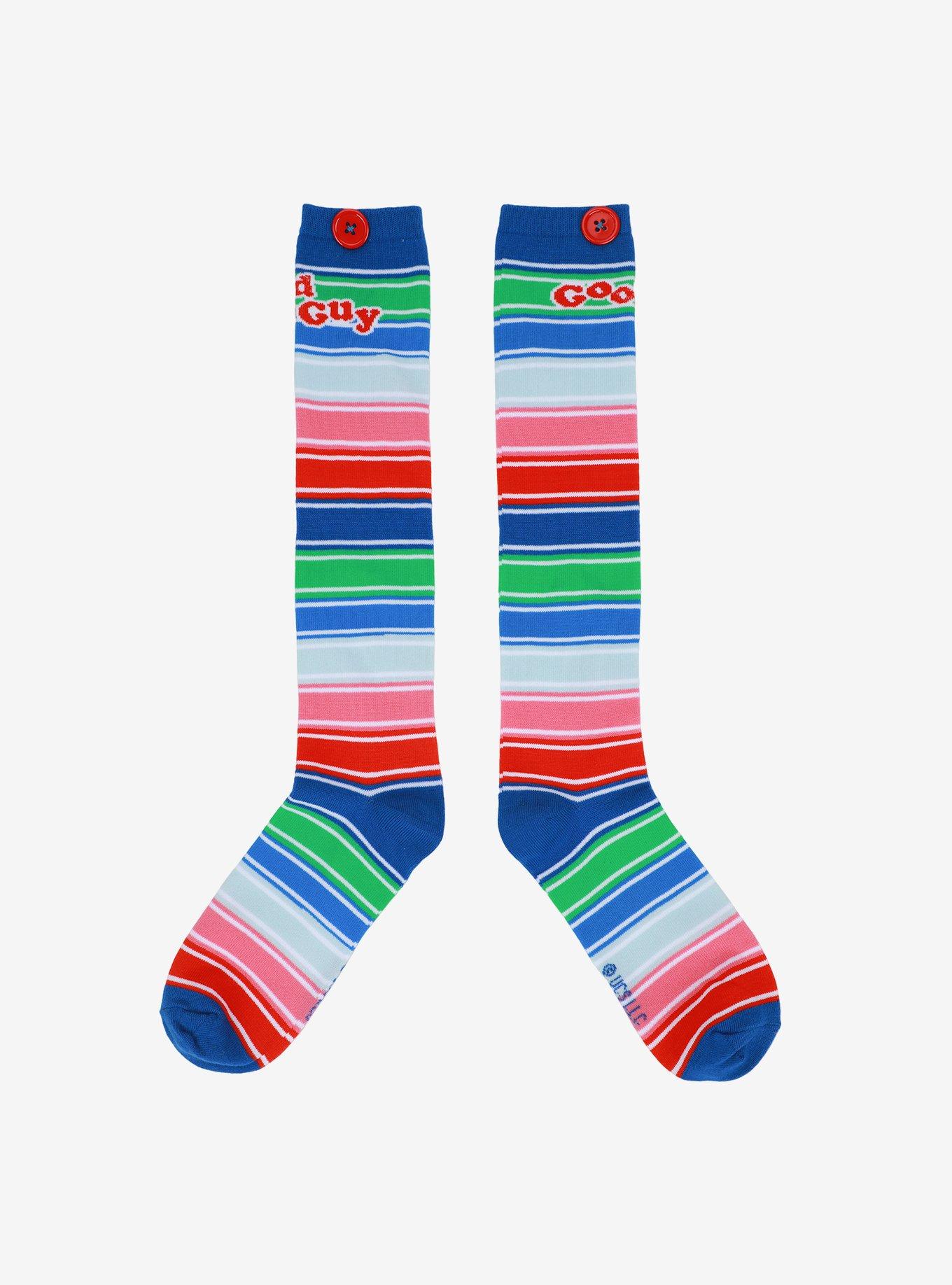 Chucky Good Guy Knee Socks, , hi-res
