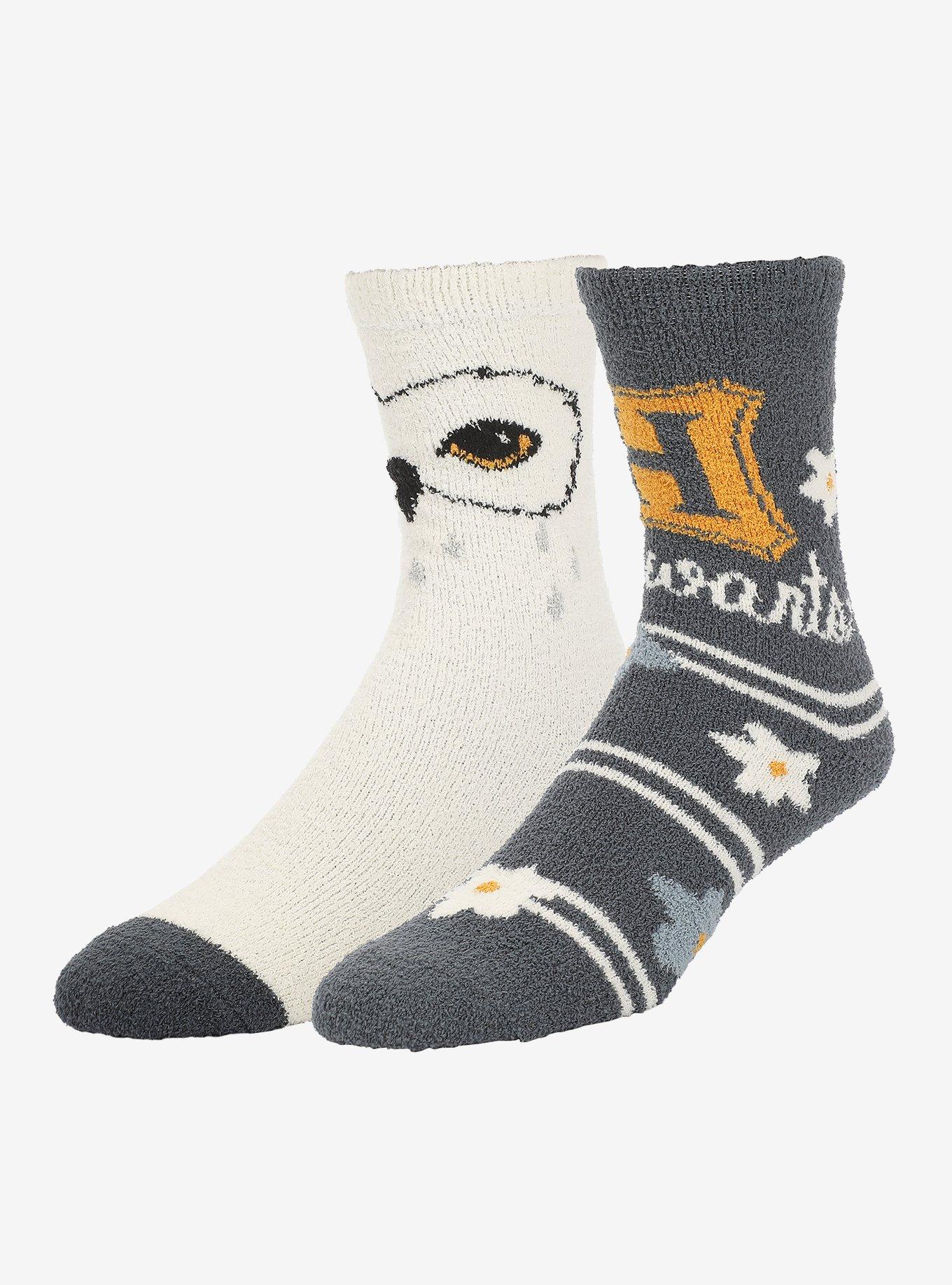 Harry Potter Hedwig & Hogwarts Crew Sock Set, , hi-res