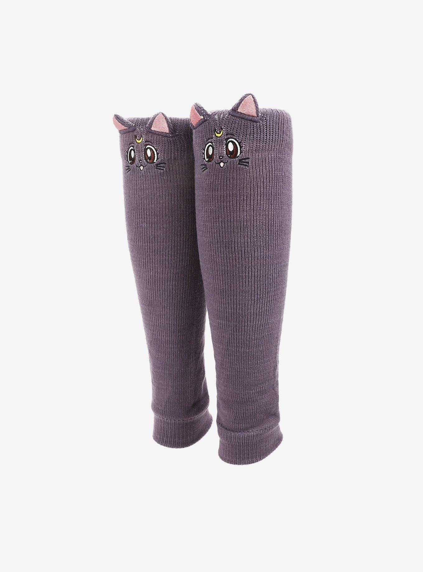Sailor Moon Luna 3D Legwarmers, , hi-res