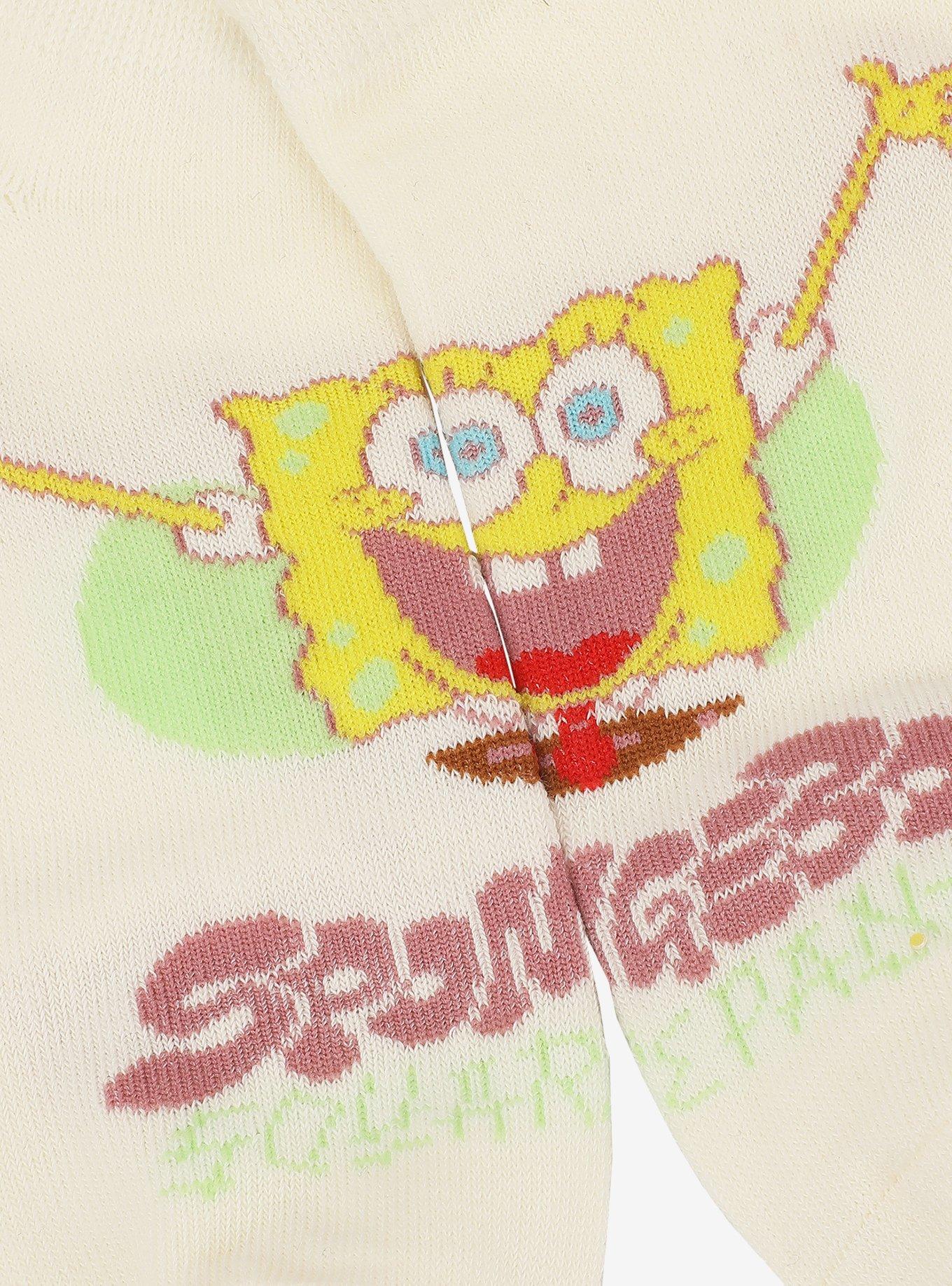 Spongebob Squarepants Characters Ankle Sock Set, , alternate - view 3