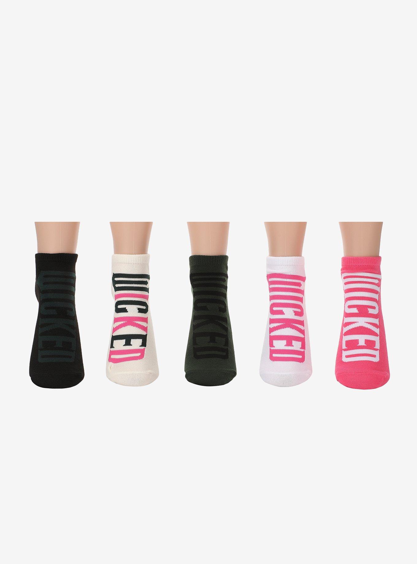 Wicked Logo Ankle Sock Set, , alternate - view 3