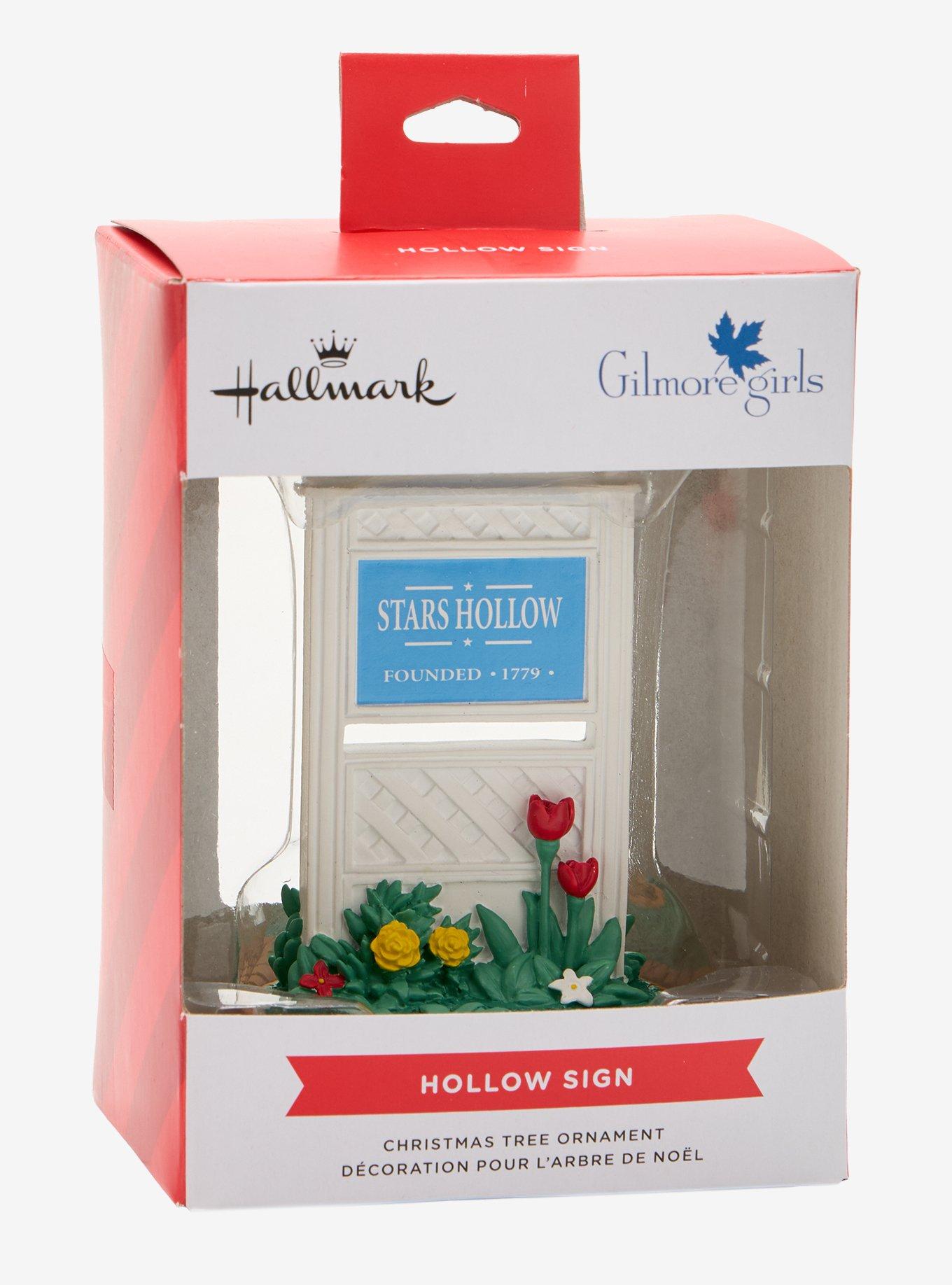 Hallmark Gilmore Girls Stars Hollow Town Sign Ornament, , alternate - view 4