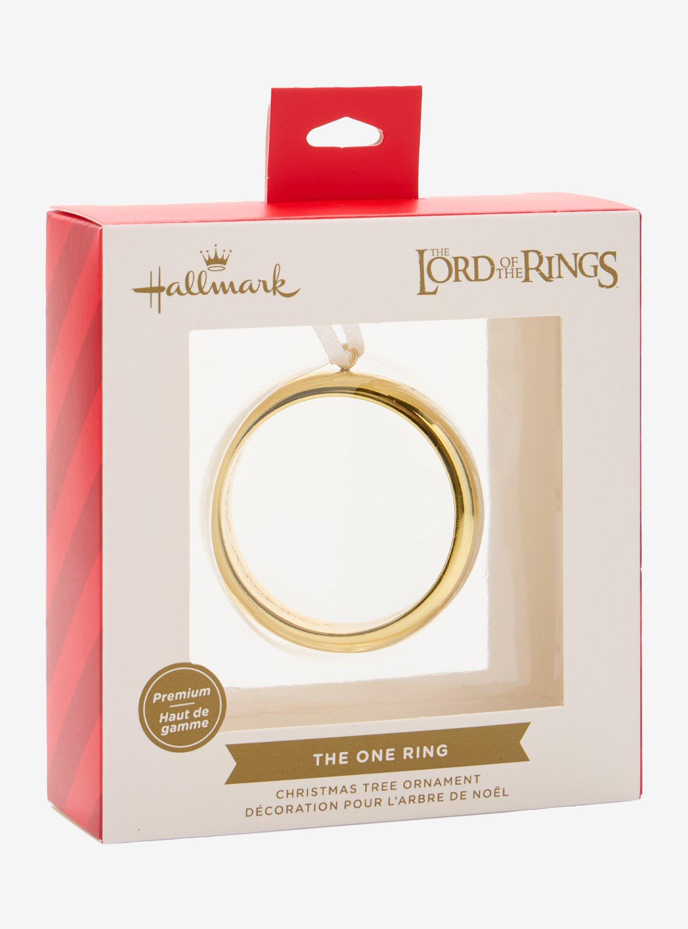 Hallmark The Lord of the Rings The One Ring Premium Metal Ornament, , alternate - view 4