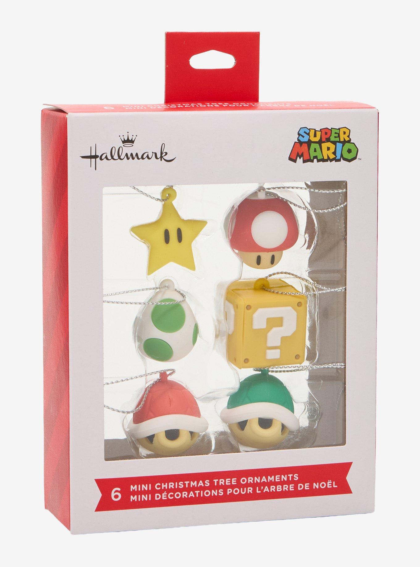 Hallmark Nintendo Super Mario Items Mini Ornament Set, , alternate - view 3
