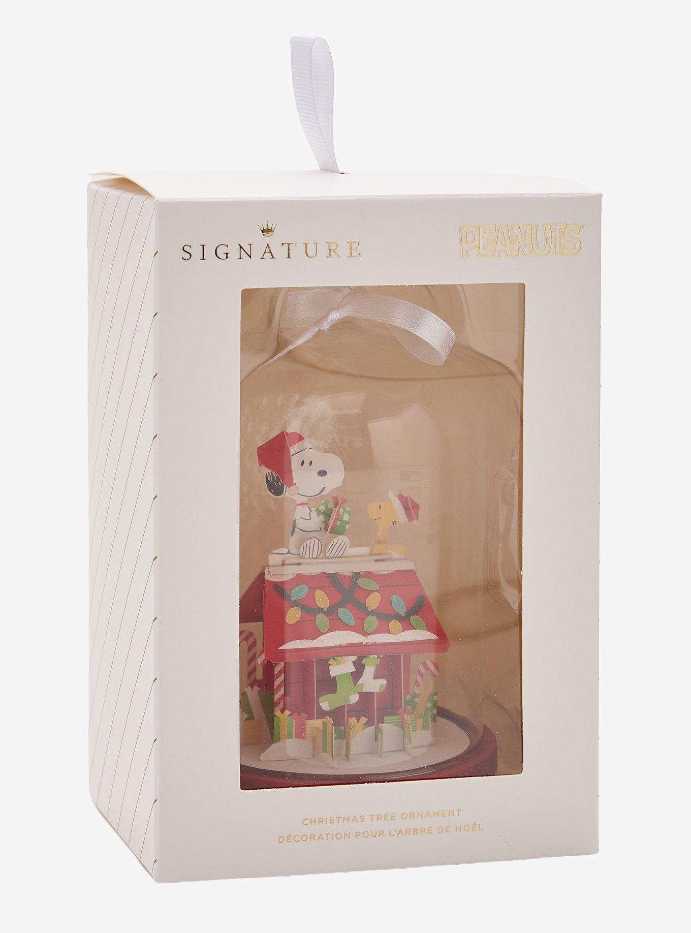 Hallmark Signature Peanuts Snoopy & Woodstock Scene Ornament, , alternate - view 4