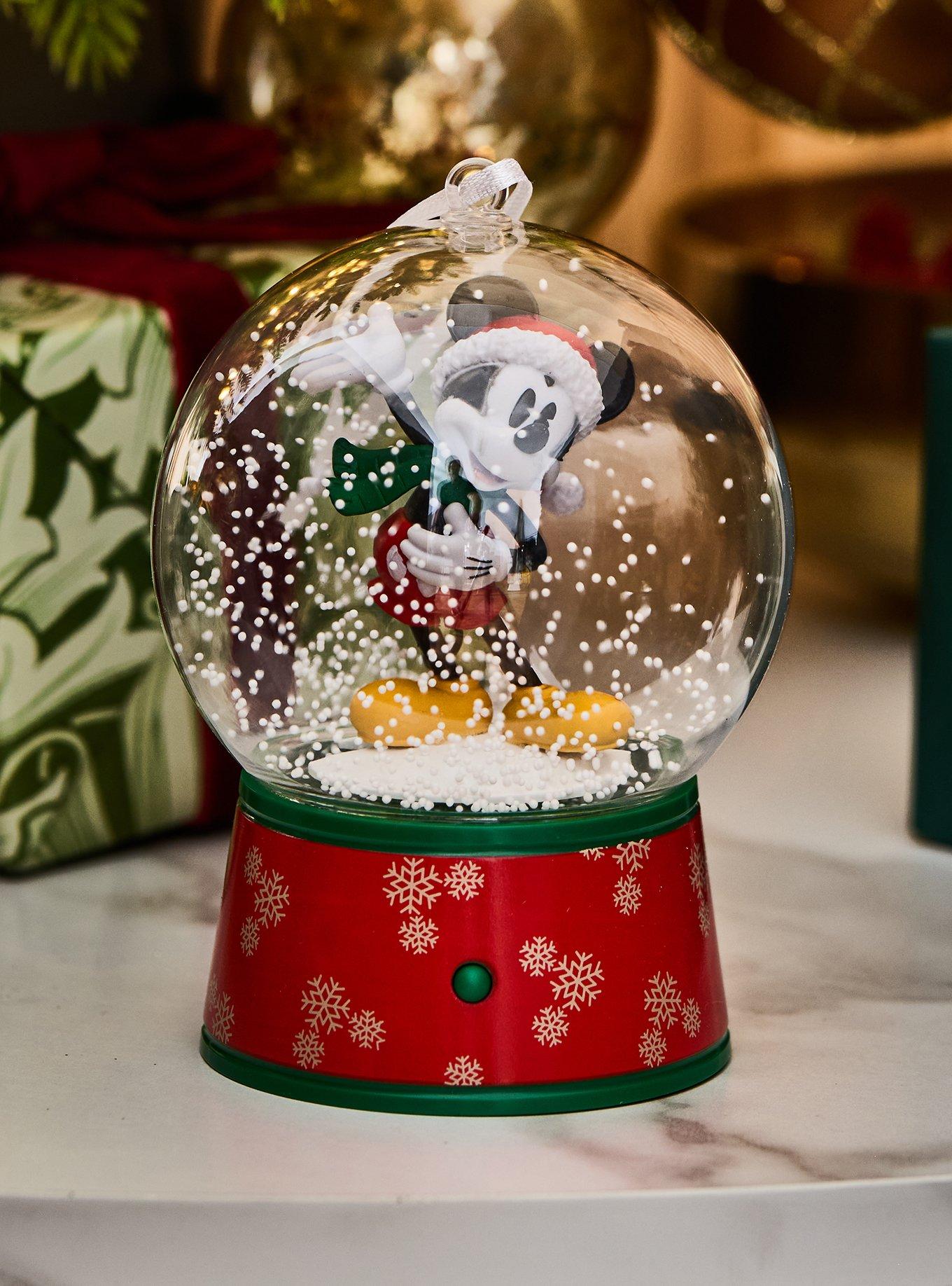Disney Mickey Mouse Snow Globe Musical Ornament, , alternate - view 5