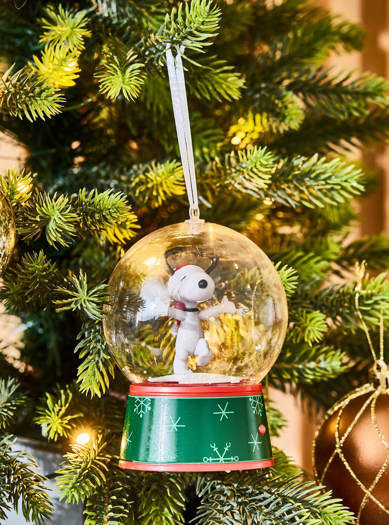Peanuts Snoopy Snow Globe Musical Ornament