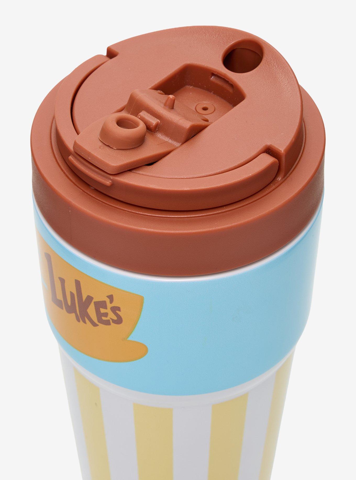 Gilmore Girls Luke's Diner Stainless Steel Travel Cup With Stickers, , alternate - view 3