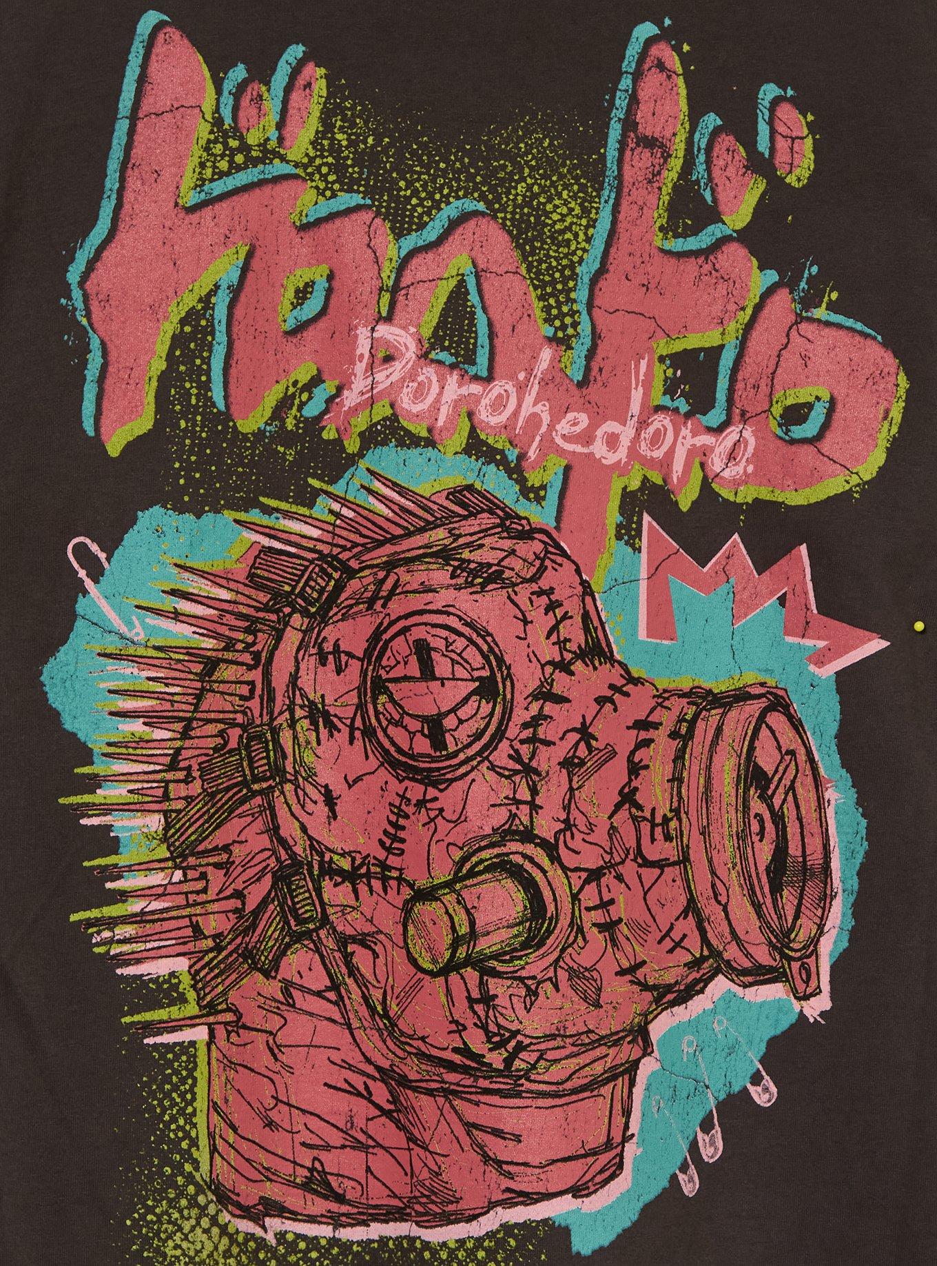 Dorohedoro Caiman Tonal Portrait T-Shirt - BoxLunch Exclusive, BLACK, alternate - view 4