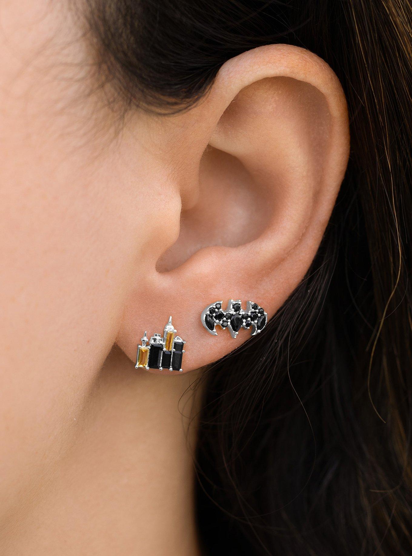 Girls Crew DC Comics Batman Gotham City Stud Set, , alternate - view 3