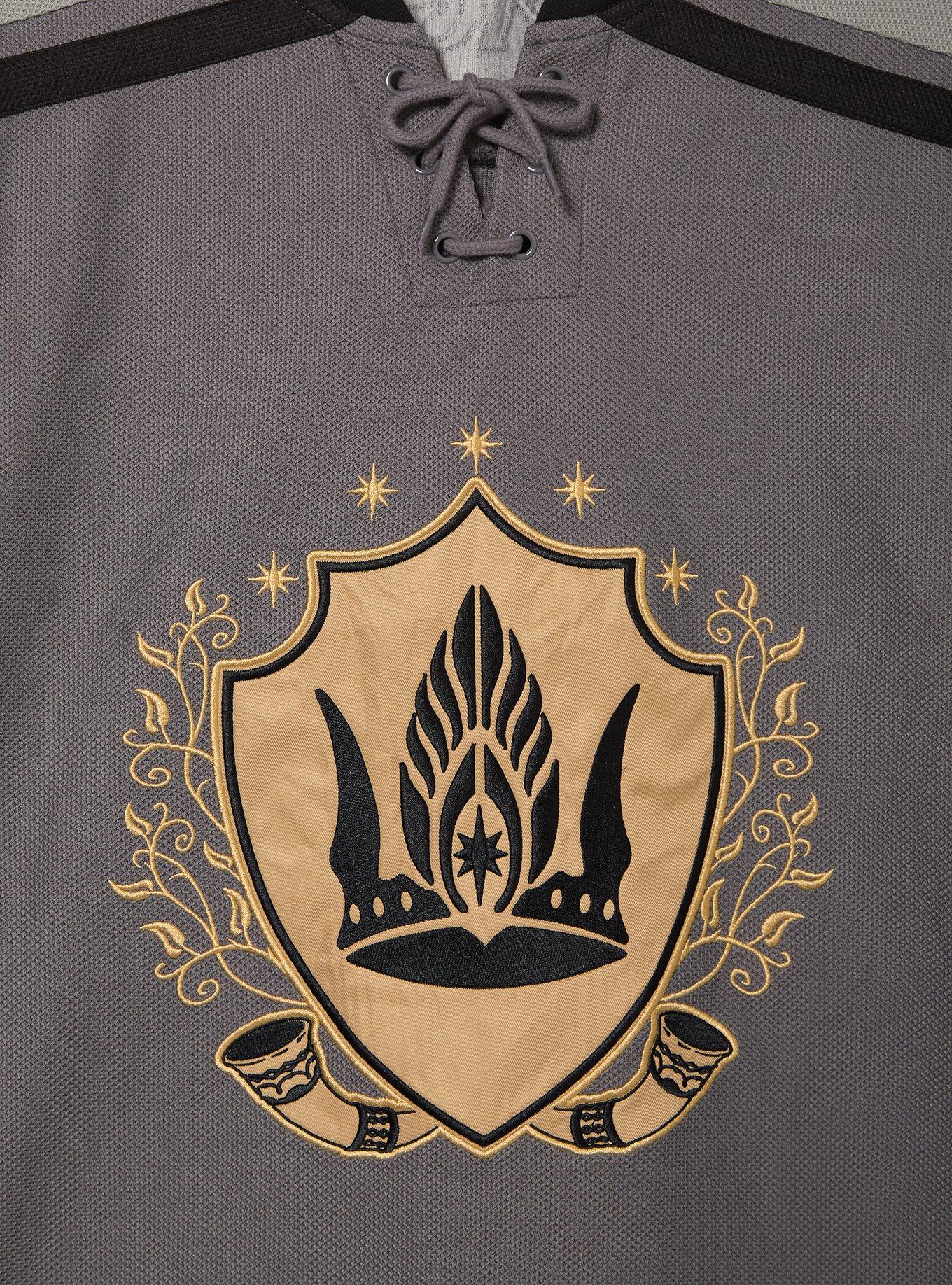 The Lord of The Rings Aragorn Hockey Jersey - BoxLunch Exclusive, GREEN, alternate - view 3