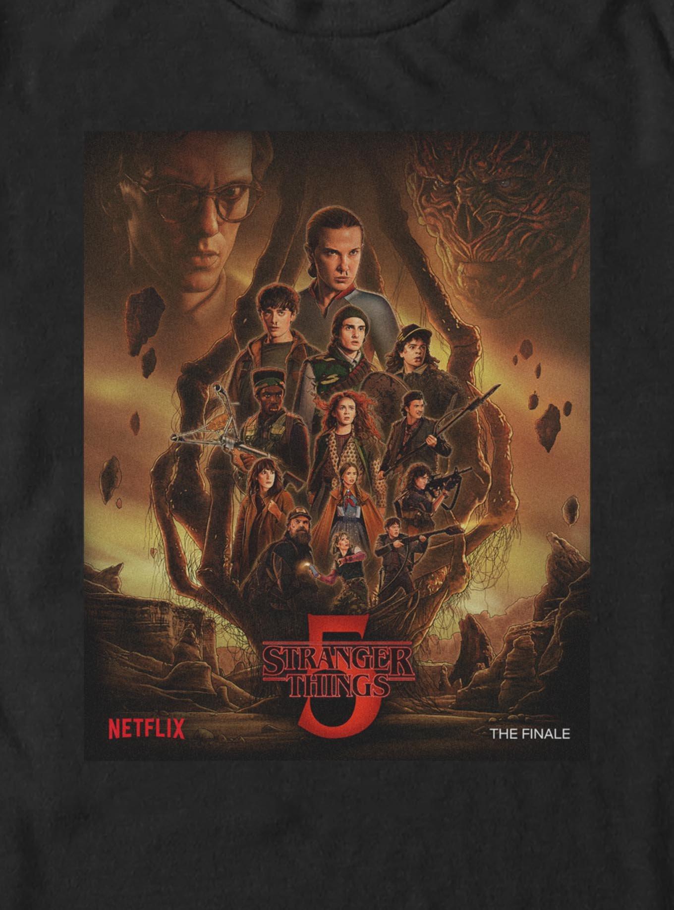 Stranger Things Season 5 Final Fight Poster T-Shirt, , hi-res
