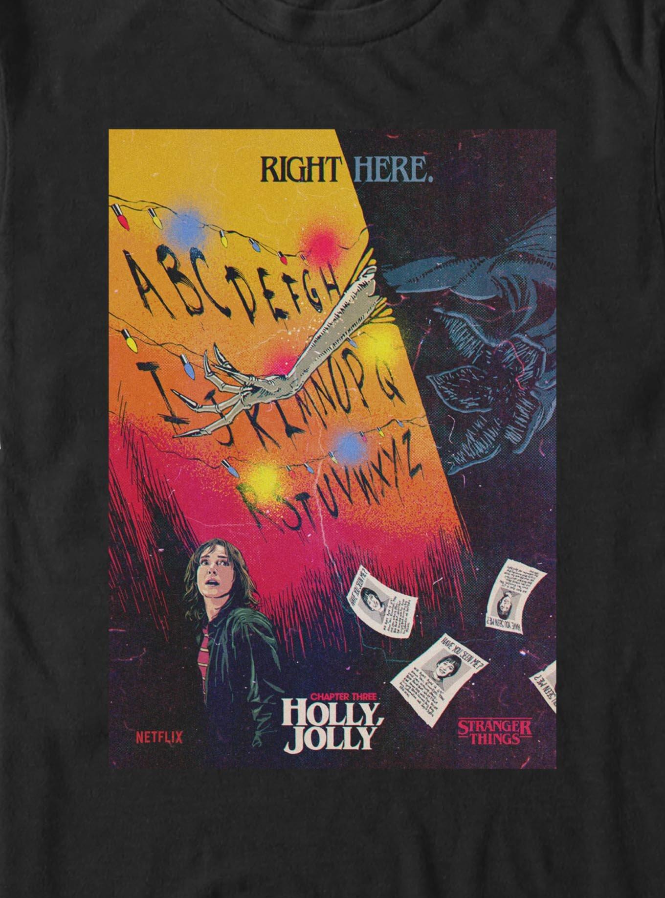 Stranger Things Holly Jolly T-Shirt, , hi-res