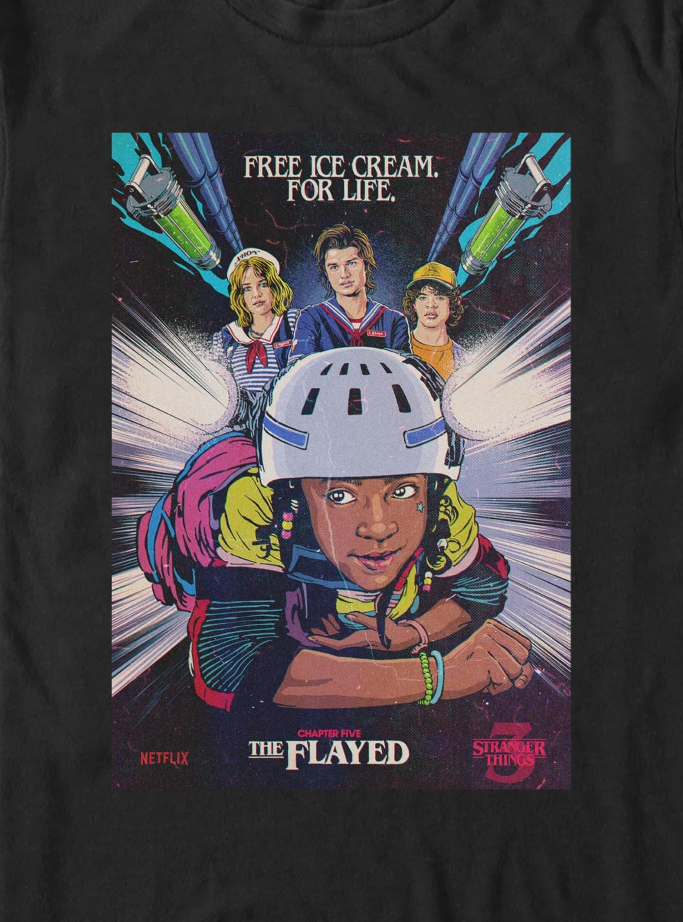 Stranger Things The Flayed T-Shirt, BLACK, alternate - view 2