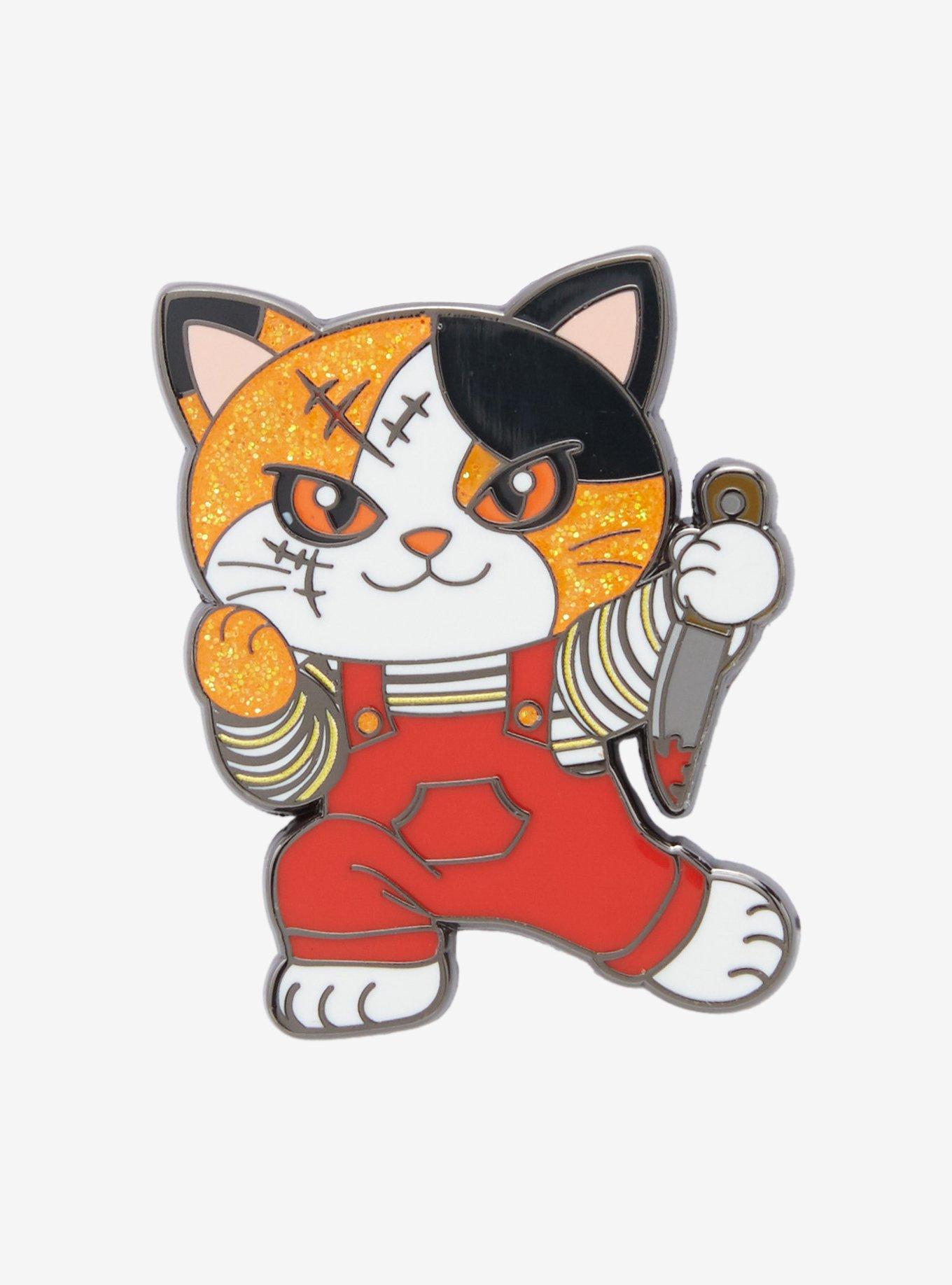 Otonagai Nightmeows Blind Box Enamel Pin, , hi-res