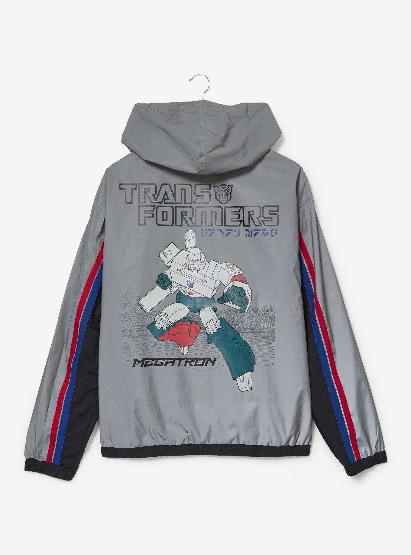 Transformers Autobots & Decepticons Reversible Glow-in-the-Dark Windbreaker - BoxLunch Exclusive