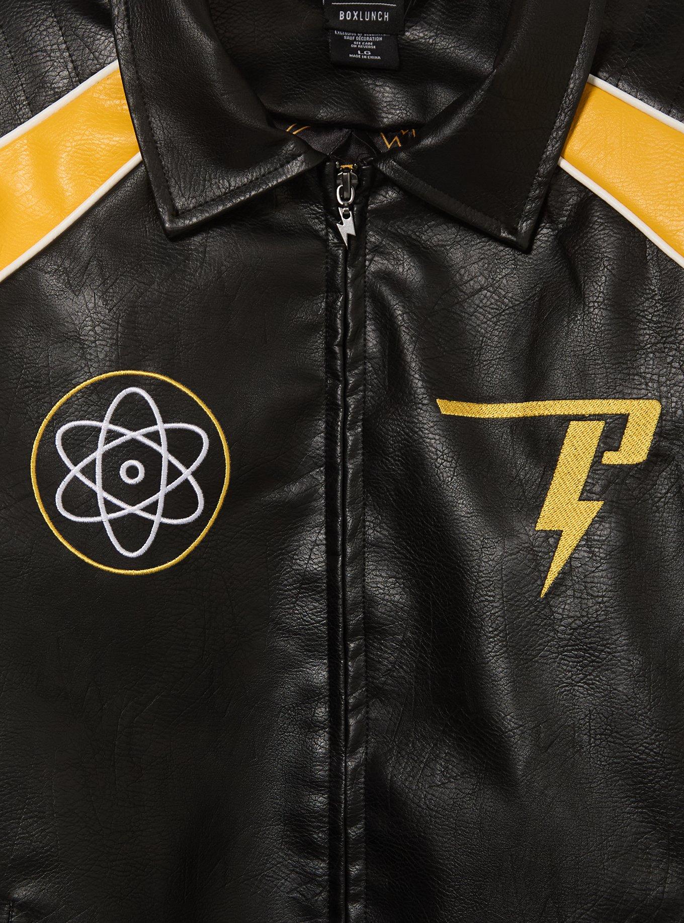 Disney A Goofy Movie Powerline Leather Jacket - BoxLunch Exclusive, BLACK, alternate - view 3
