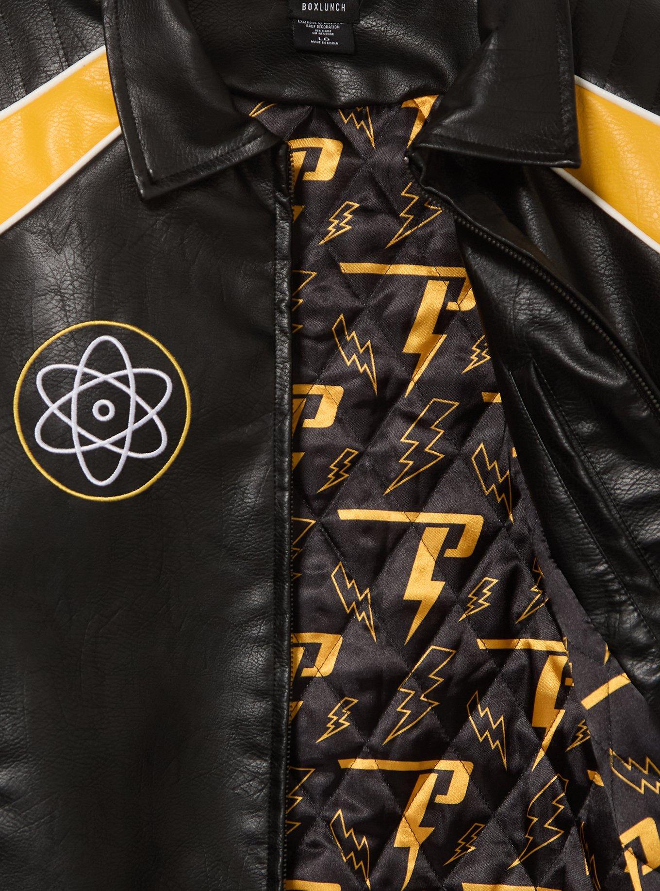 Disney A Goofy Movie Powerline Leather Jacket - BoxLunch Exclusive, BLACK, alternate - view 5